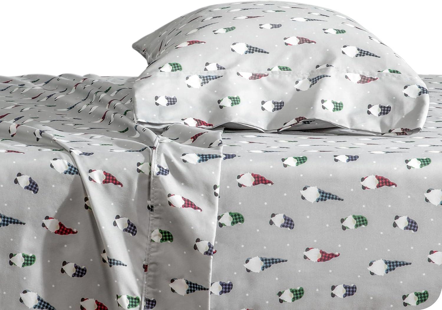 Printed Pattern Microfiber Sheet Set by Bare Home