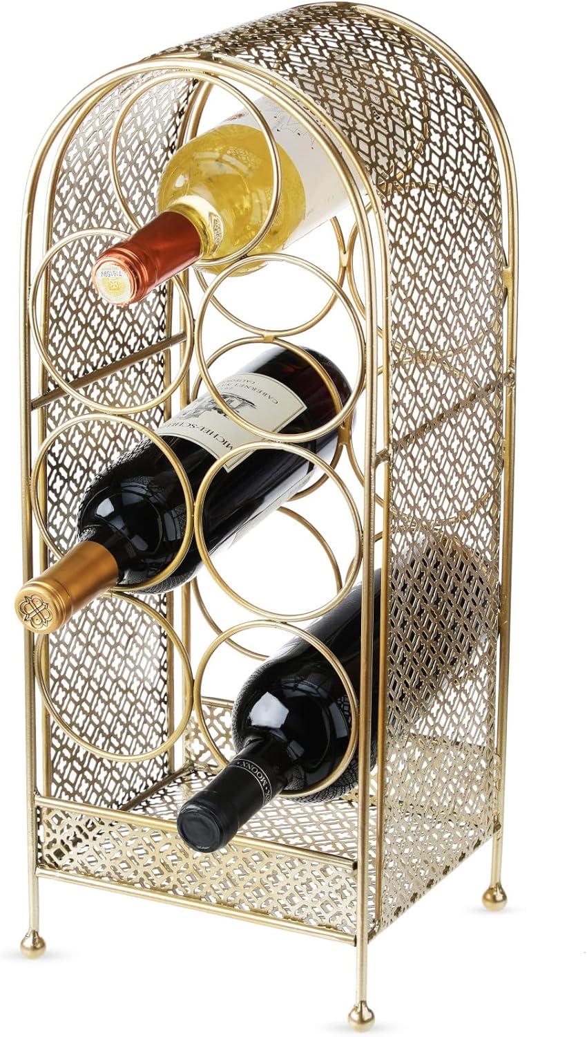 Trellis 7-Bottle Wine Rack