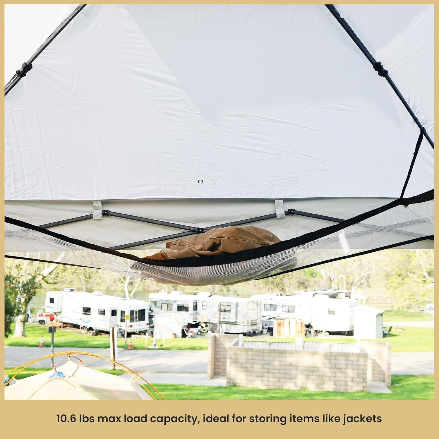 ARROWHEAD Outdoor Black Fabric Awning for Canopy