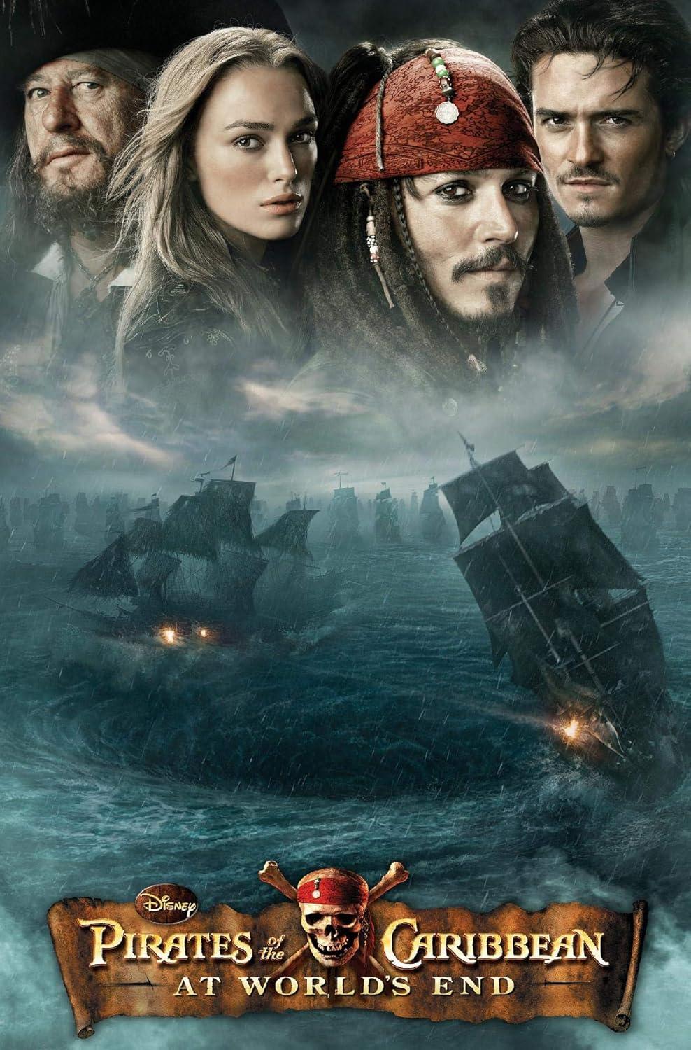 Disney Pirates of the Caribbean At World's End Glossy Poster