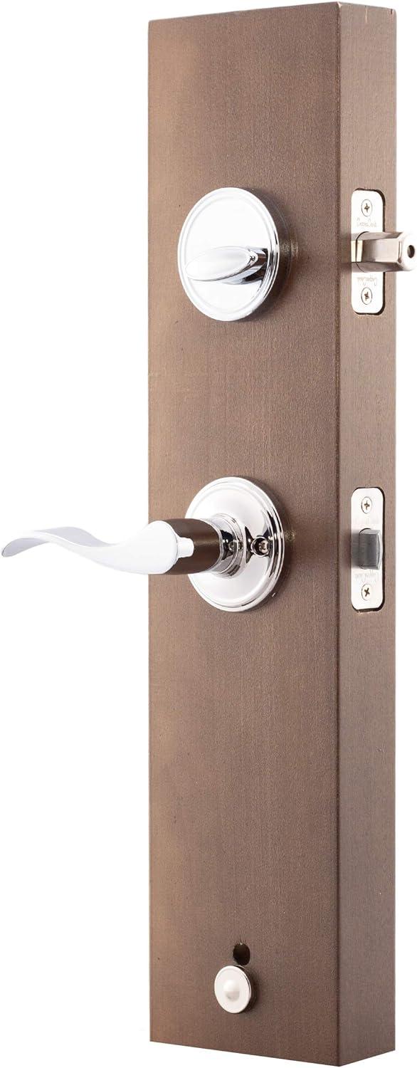 Copper Creek Copper Creek Handleset with Single Cylinder Deadbolt and Copper Creek Door Lever and Colonial Rosette