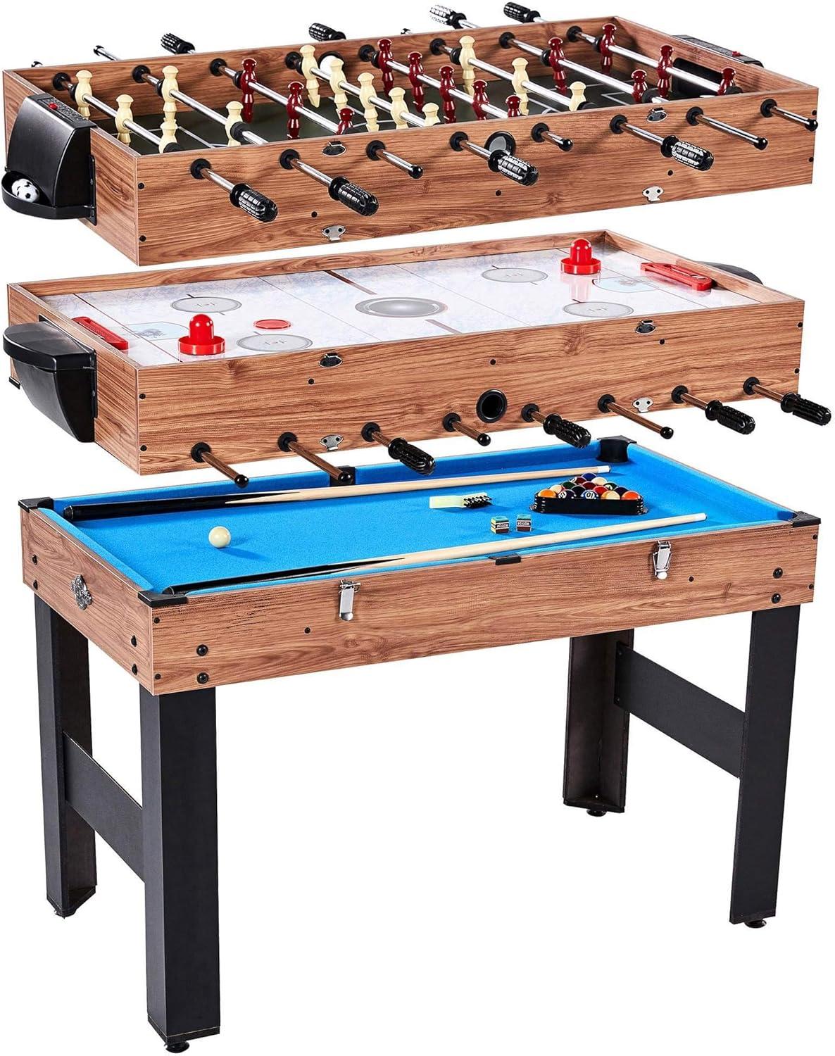 48.5'' L 3 Game Multi Game Table