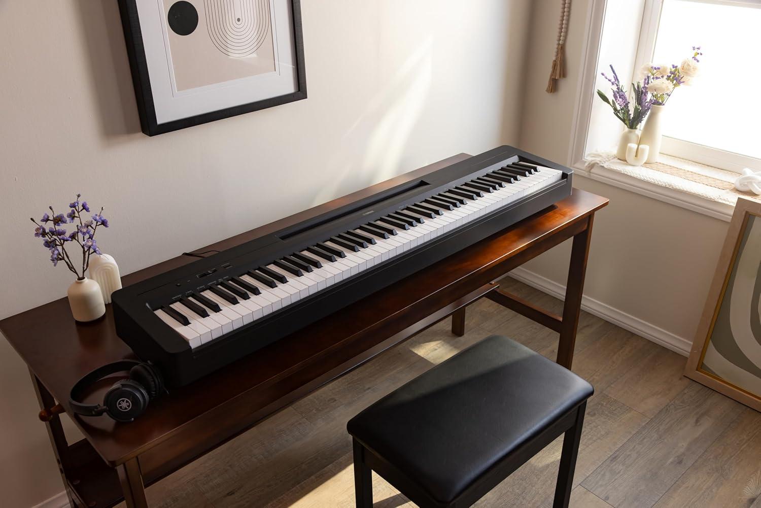 Yamaha P-143 88-Key Digital Piano Black