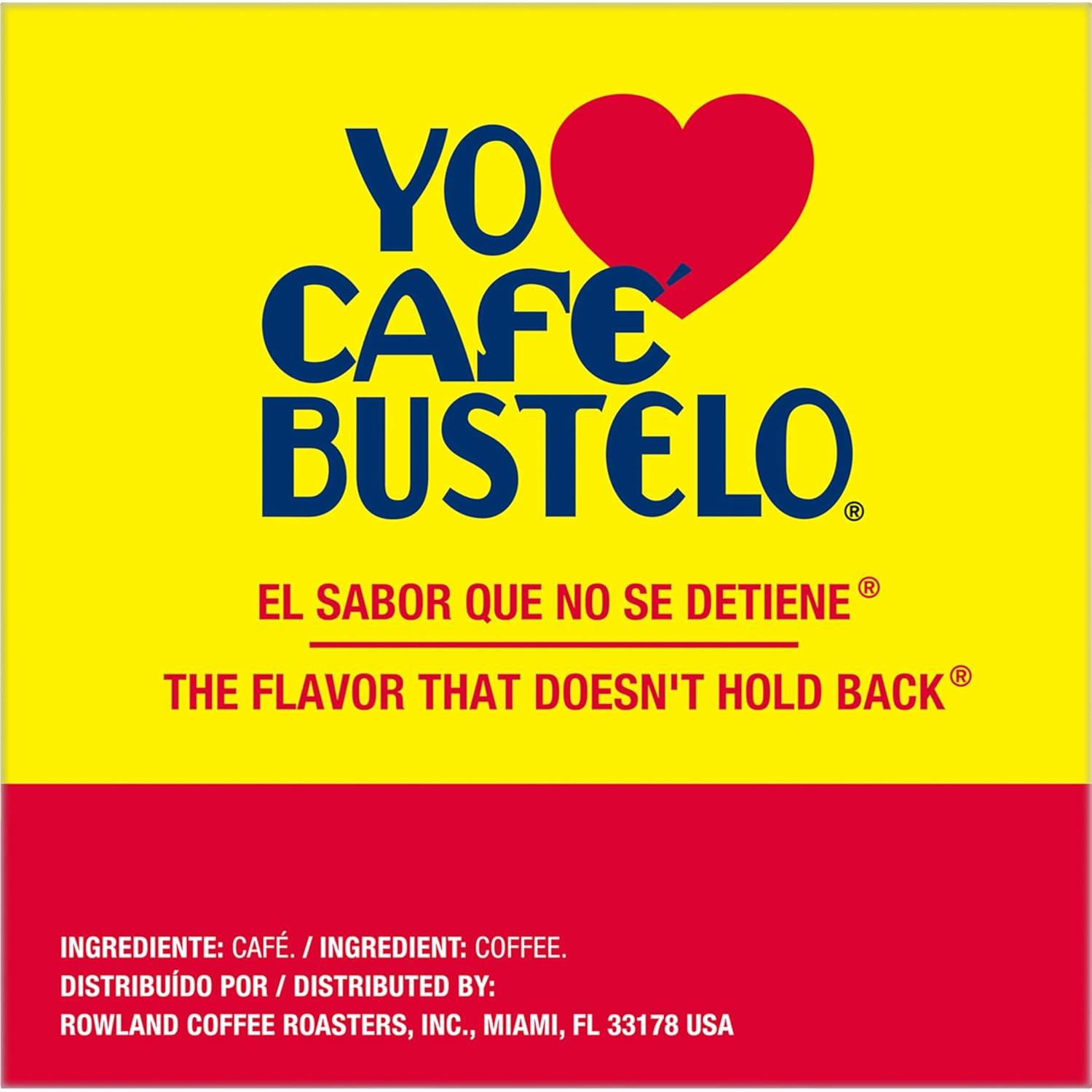 Café Bustelo Espresso Dark Roast Coffee - Keurig K-Cup Pods - 24ct