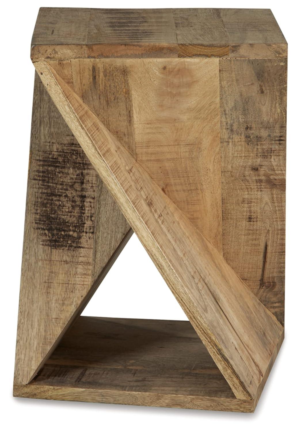 Millwood Pines Edu Solid Wood End Table