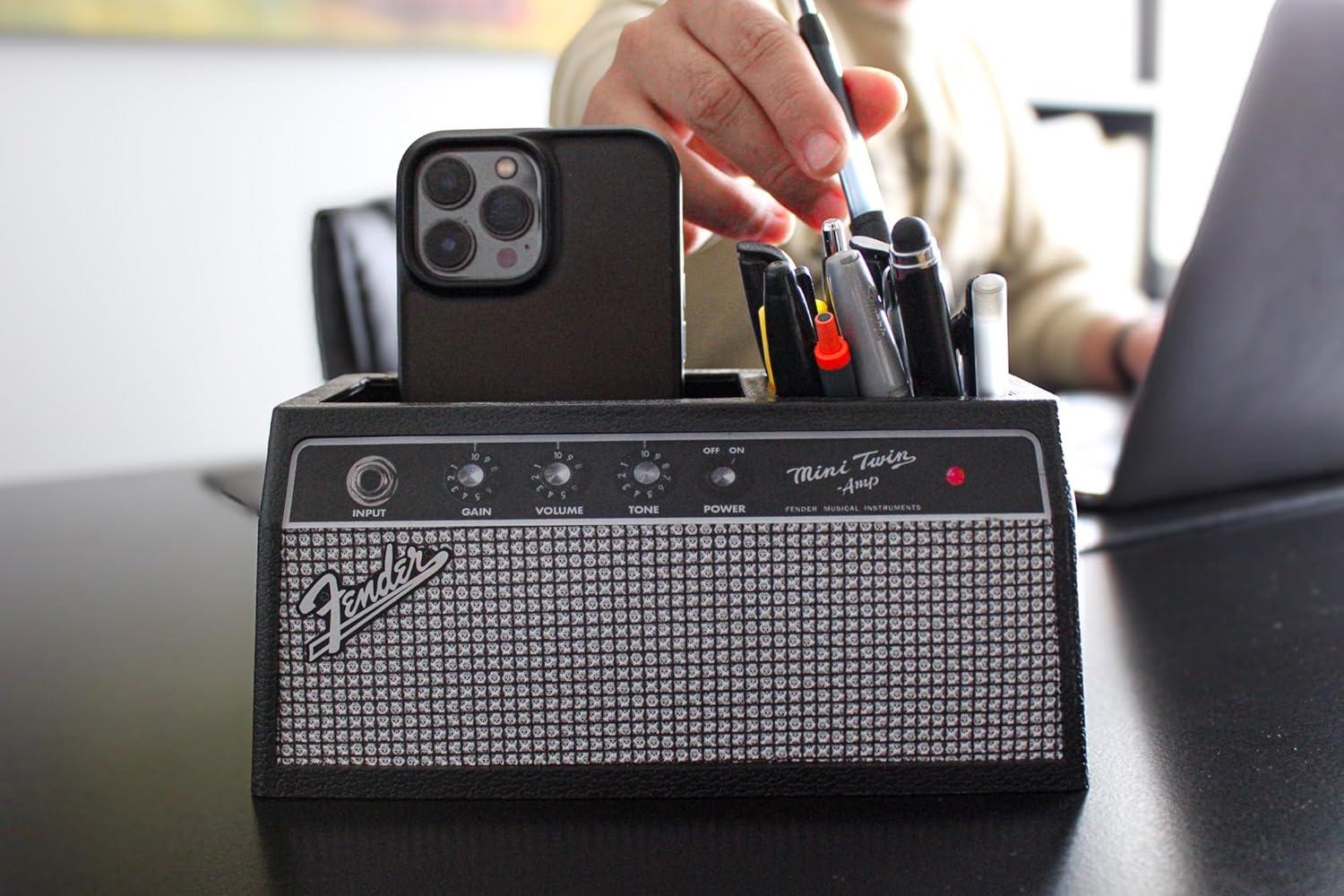 Fender Mini Twin Amp Black Desk Organizer