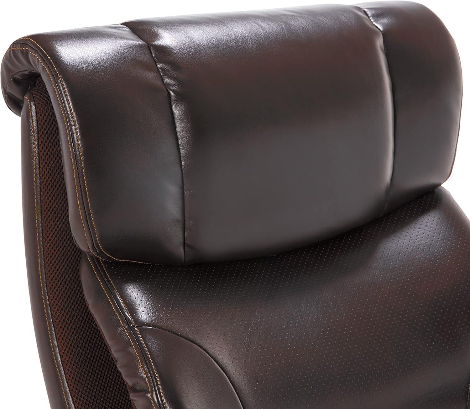 La-Z-Boy Big and Tall Trafford Executive Office Chair with AIR Ergonomic Support Technology, High Back Ergonomic Chair with Lumbar Support, Bonded Leather & Reviews | Wayfair