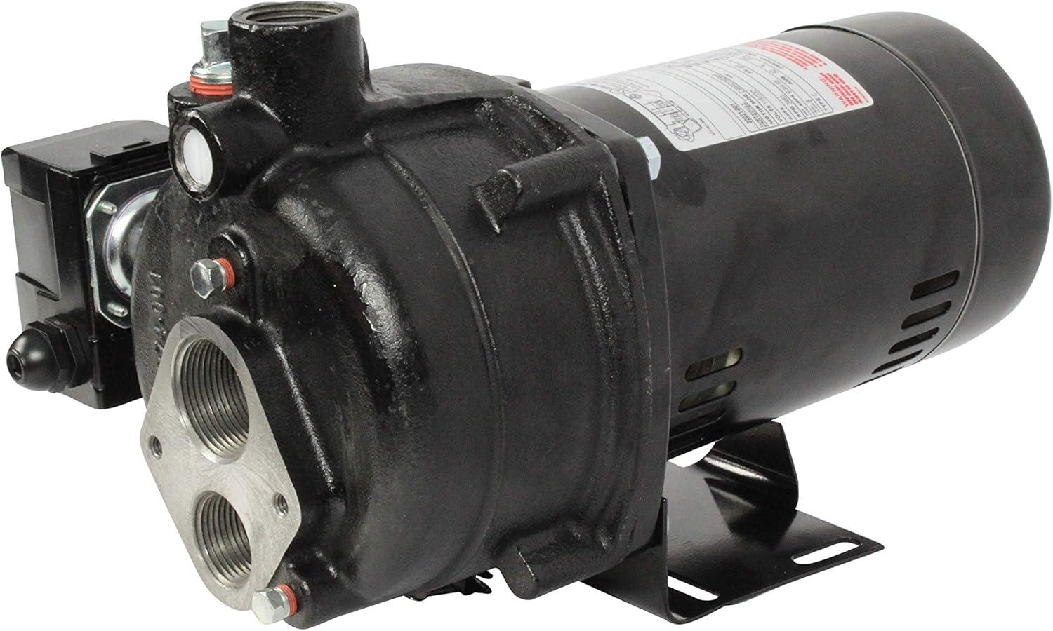 Wayne 1/2 HP Black Cast Iron Convertible Jet Well Pump