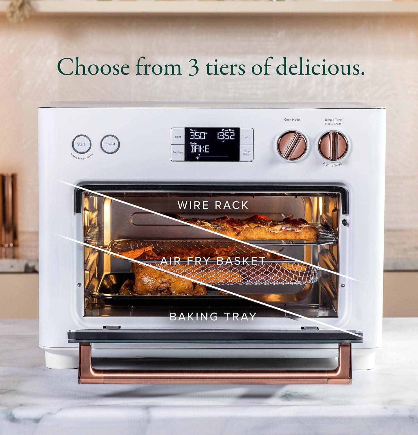 Café ™ Couture ™ Matte White Air Fryer Toaster Oven