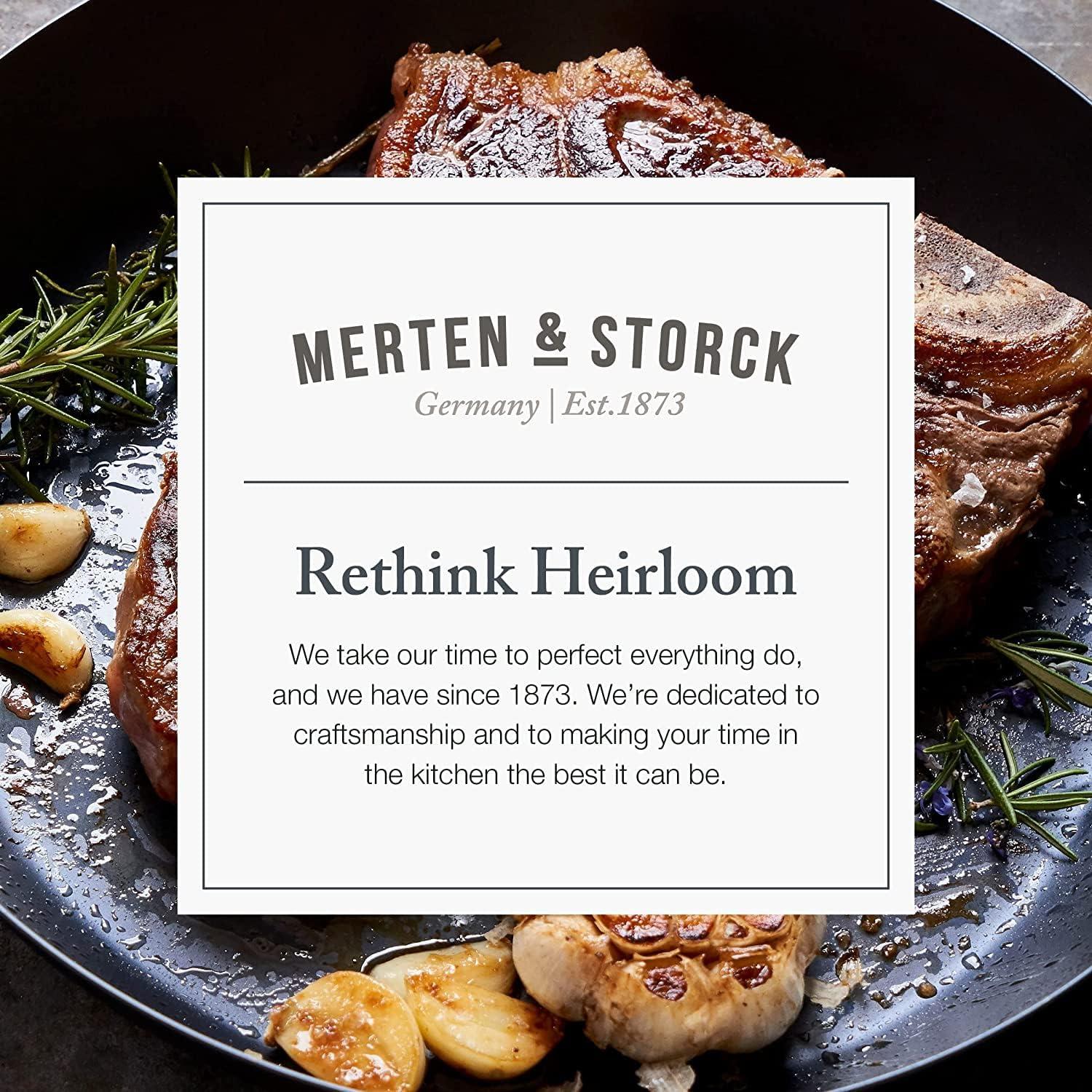 Merten & Storck Pre-Seasoned Carbon Steel