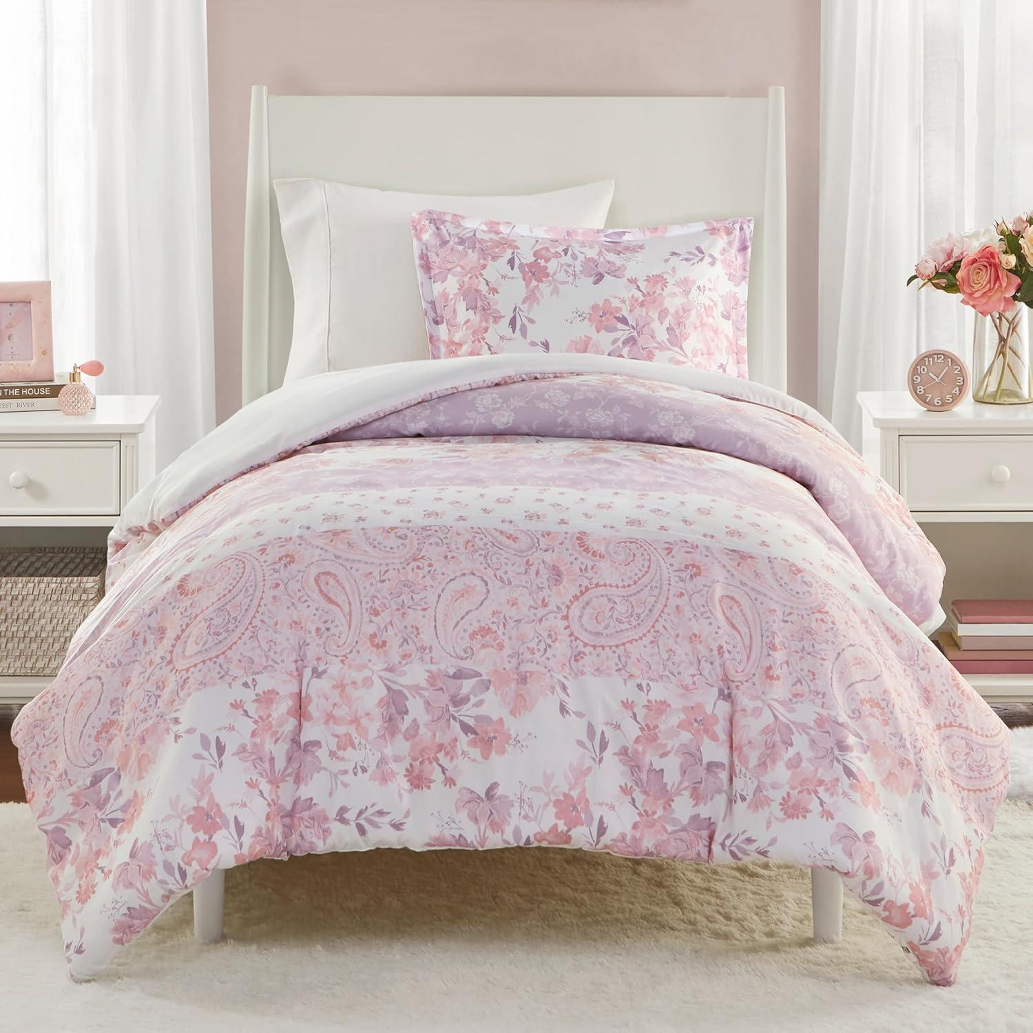 Intelligent Design Oliena Floral Paisley Duvet Cover Set