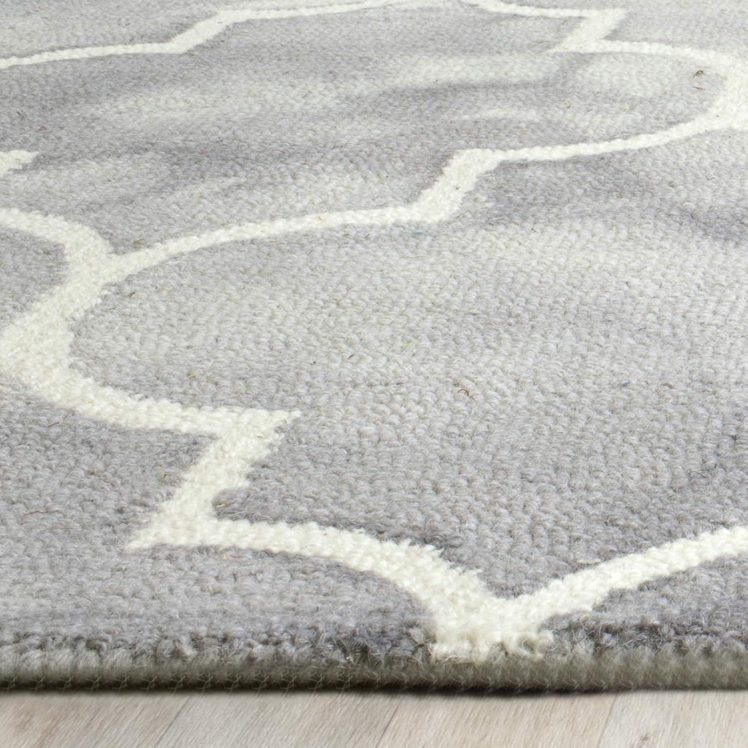 Dip Dye DDY535 Hand Tufted Area Rug - Grey/Ivory - 6'x9' - Safavieh.