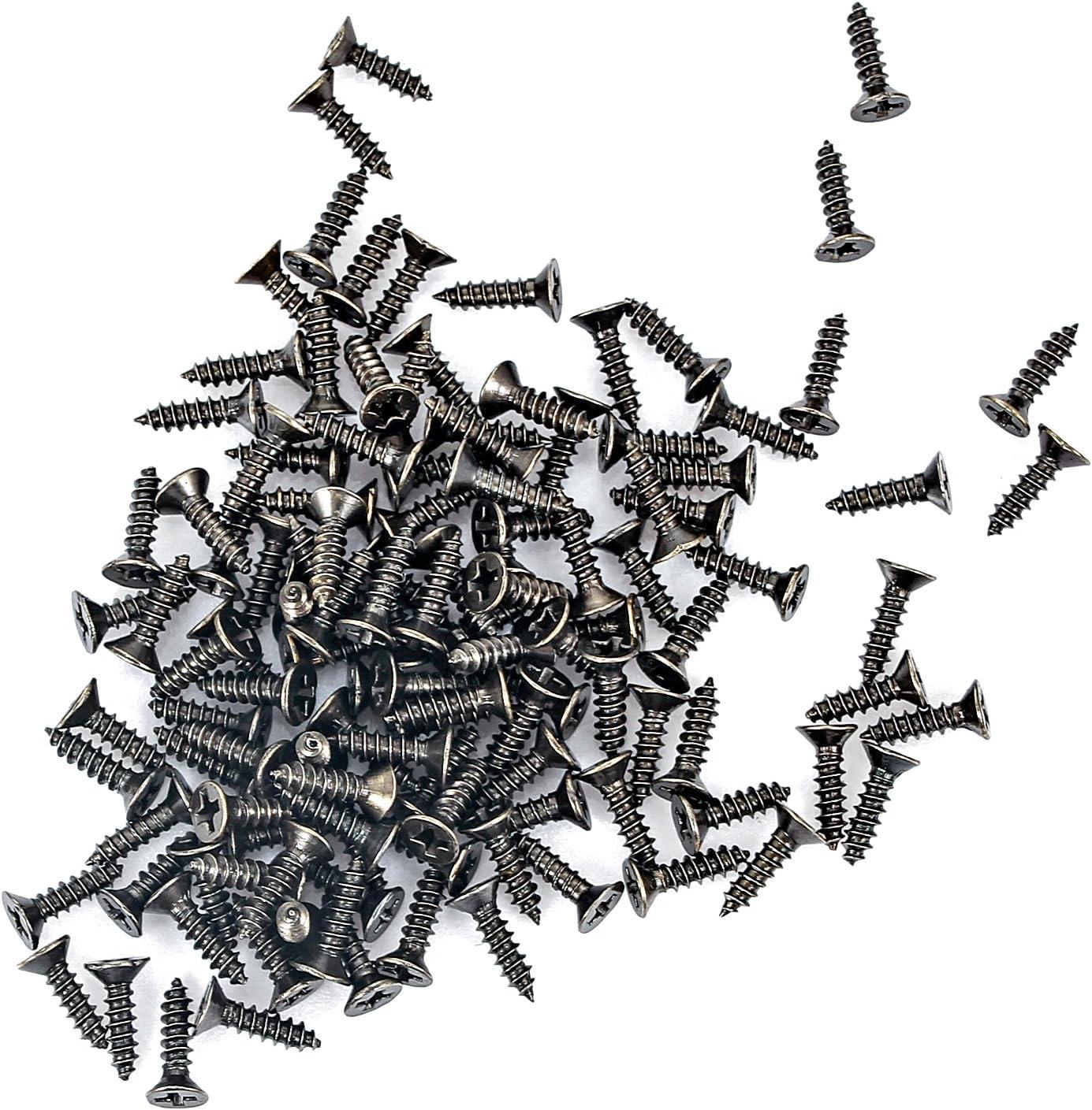 Jewelry Box Hardware 40 Pieces 1 inch Hinges Antique Small Butterfly Hinges - Bronze Engraving Design Box Hinges for Crafts Wooden Box, Gift Box Hinges, Cabinet Drawer Jewelry Box with 160 Screws