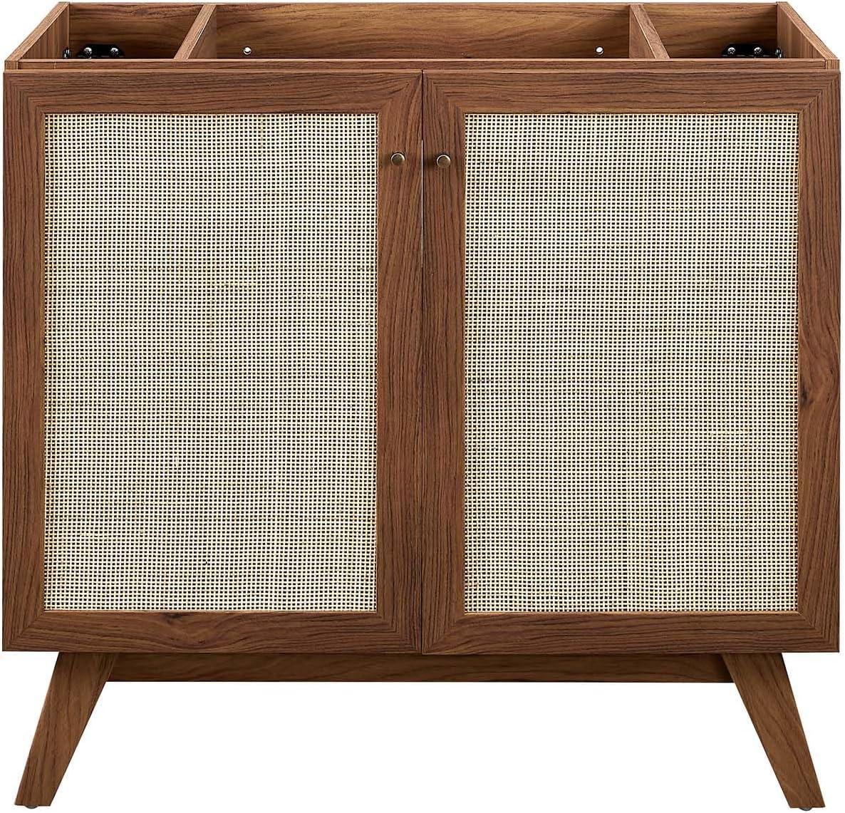 Modway Modway Soma 36'' Free Standing Single Bathroom Vanity with Manufactured Wood Top