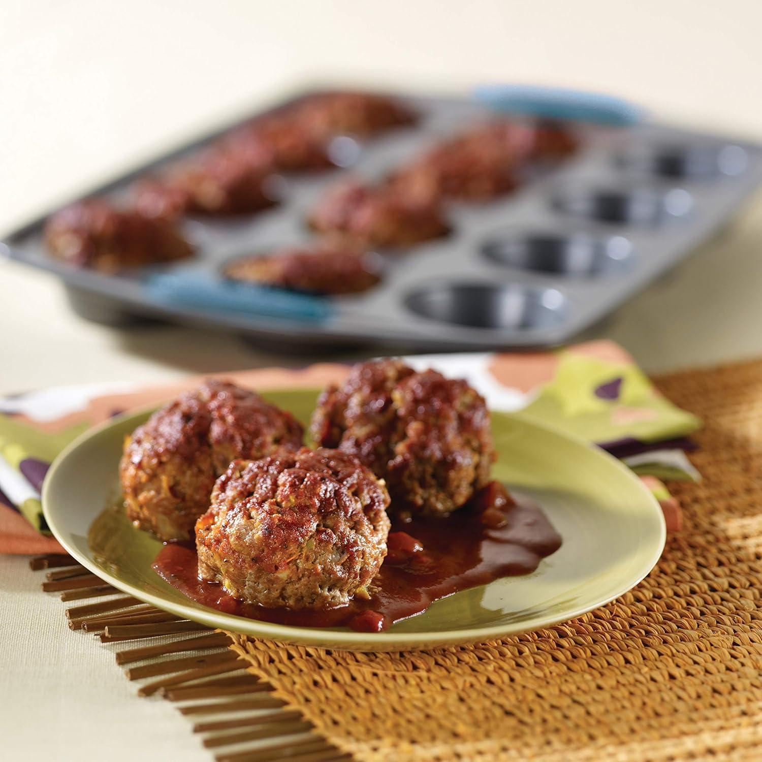 Rachael Ray Rachael Ray 12-Cup Non-Stick Yum-O Bakeware Oven Lovin Muffin Pan