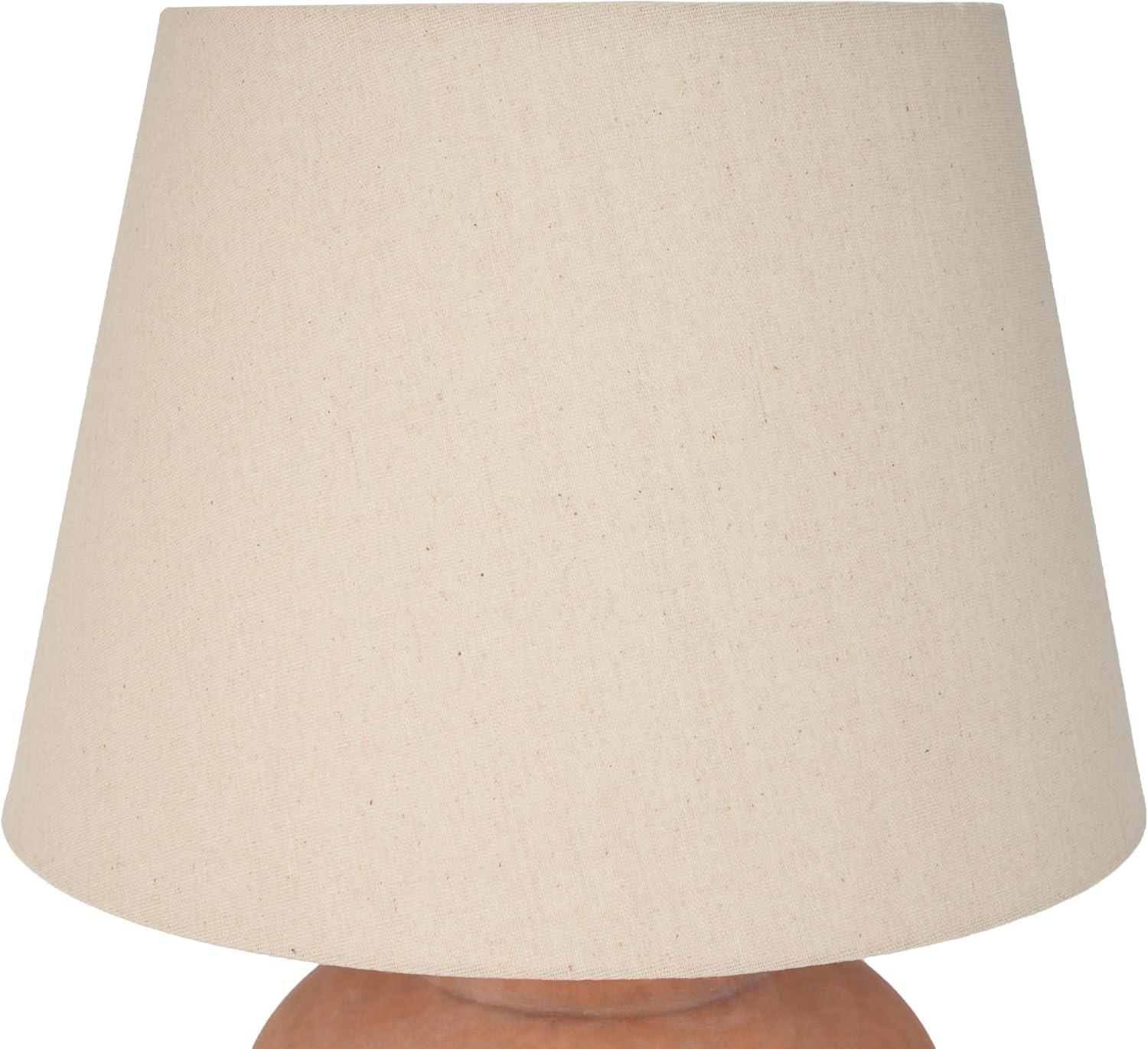 Nourison 20" Rustic Ceramic Pot Table Lamp