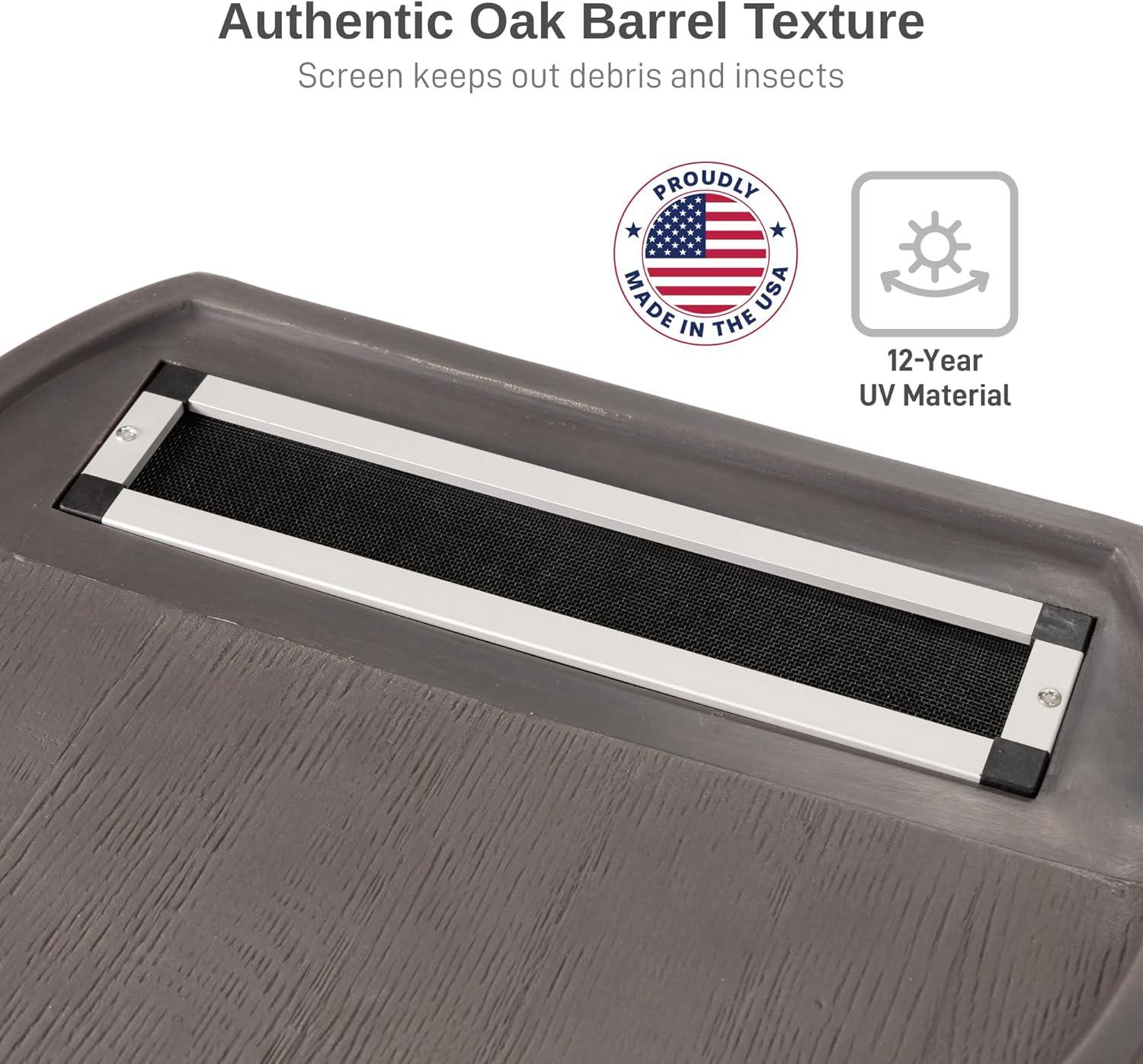 RTS Companies RTS Home Accents 50 Gallon Eco Rain Barrel