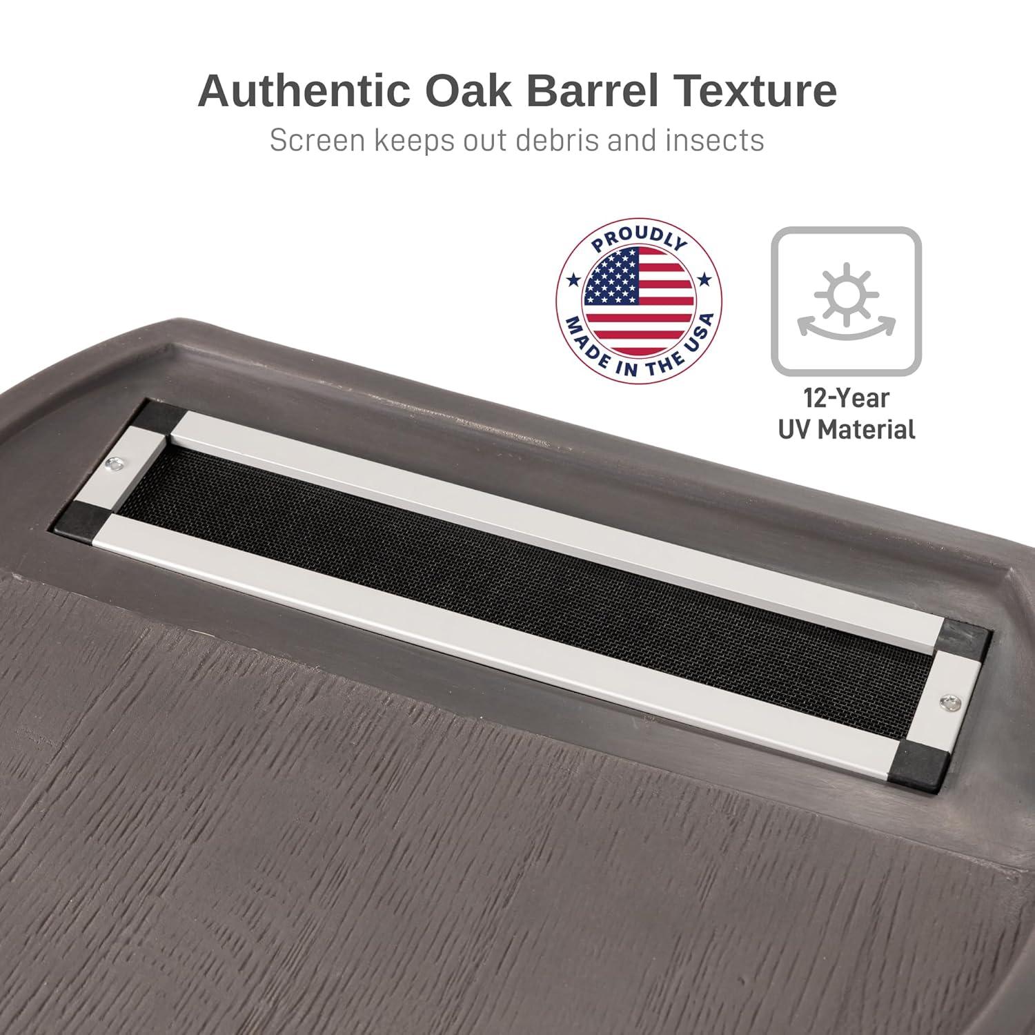 RTS Companies RTS Home Accents 50 Gallon Eco Rain Barrel