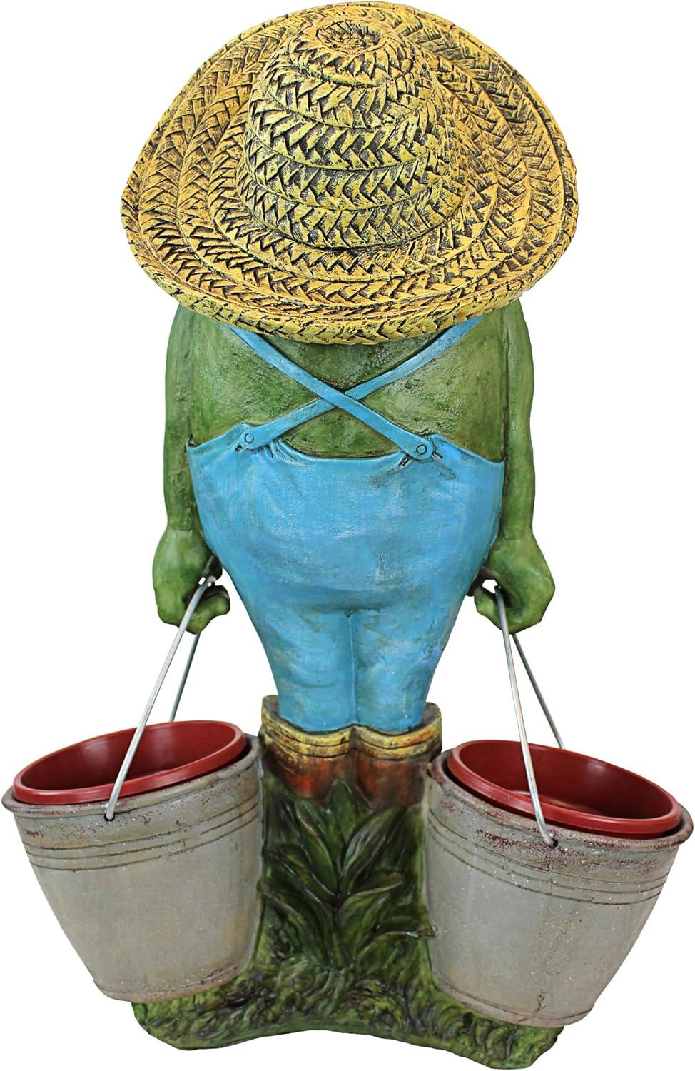 Buckets the Garden Frog Statue