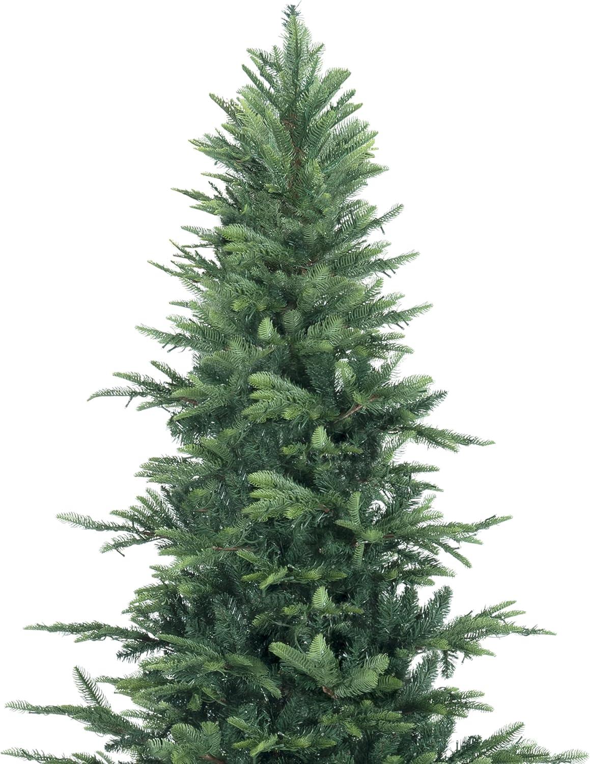 9ft Green Artificial Christmas Tree with 1100 Lights