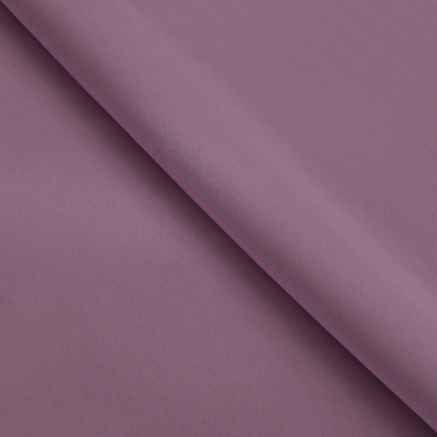 Wisteria Blackout Grommet Polyester Indoor Curtains, 52" x 63"