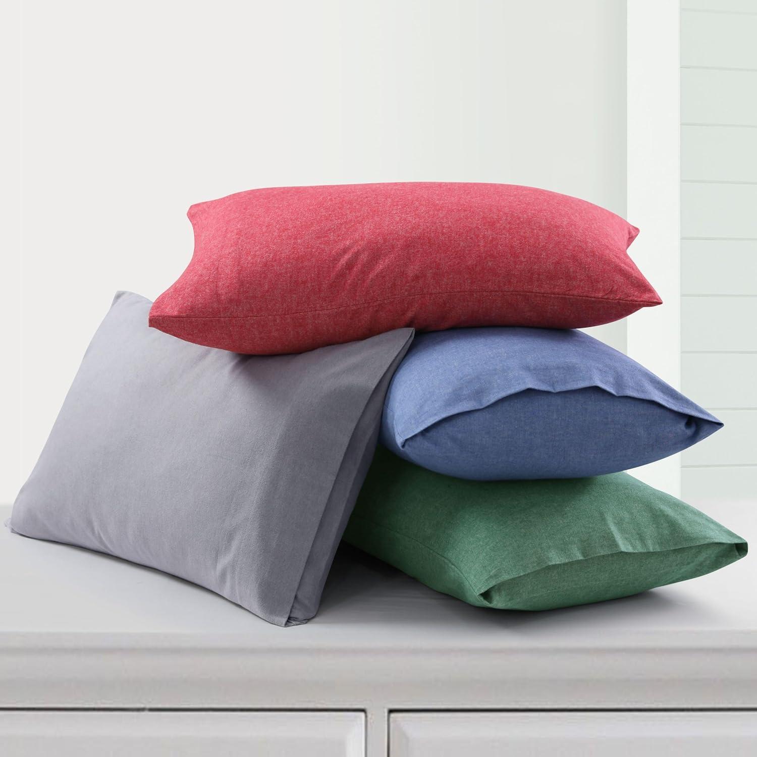 Tribeca Living Yarn Dyed Portuguese Cotton Flannel Extra Deep Pocket Sheet Set