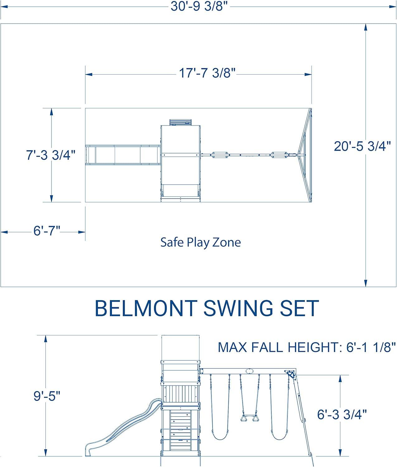 Backyard Discovery Belmont Swing Set