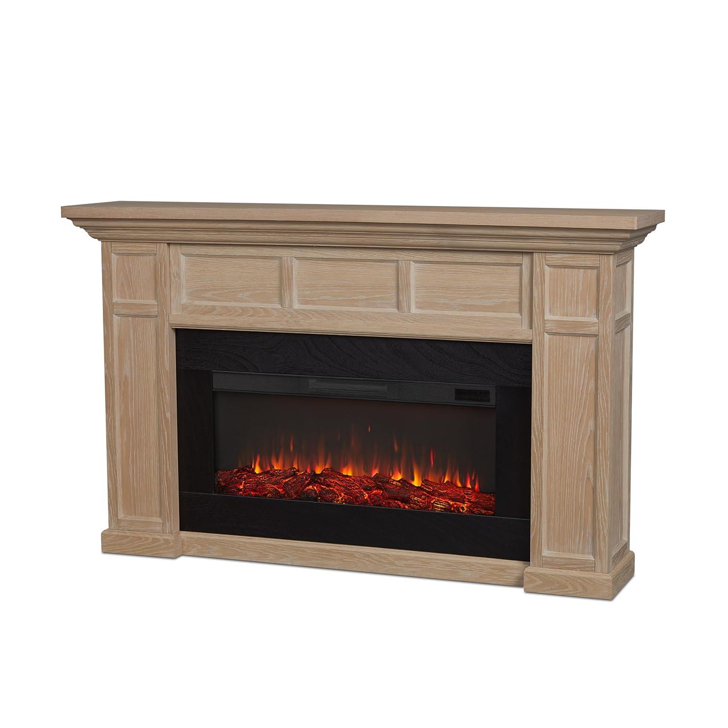 Alcott 75" Landscape Electric Fireplace by Real Flame