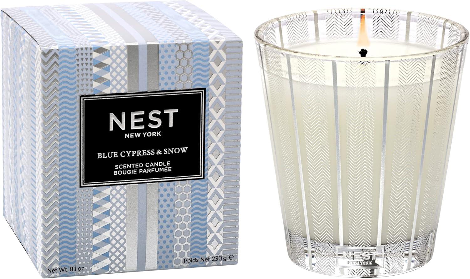 Nest Fragrances Blue Cypress & Snow Scented Candle