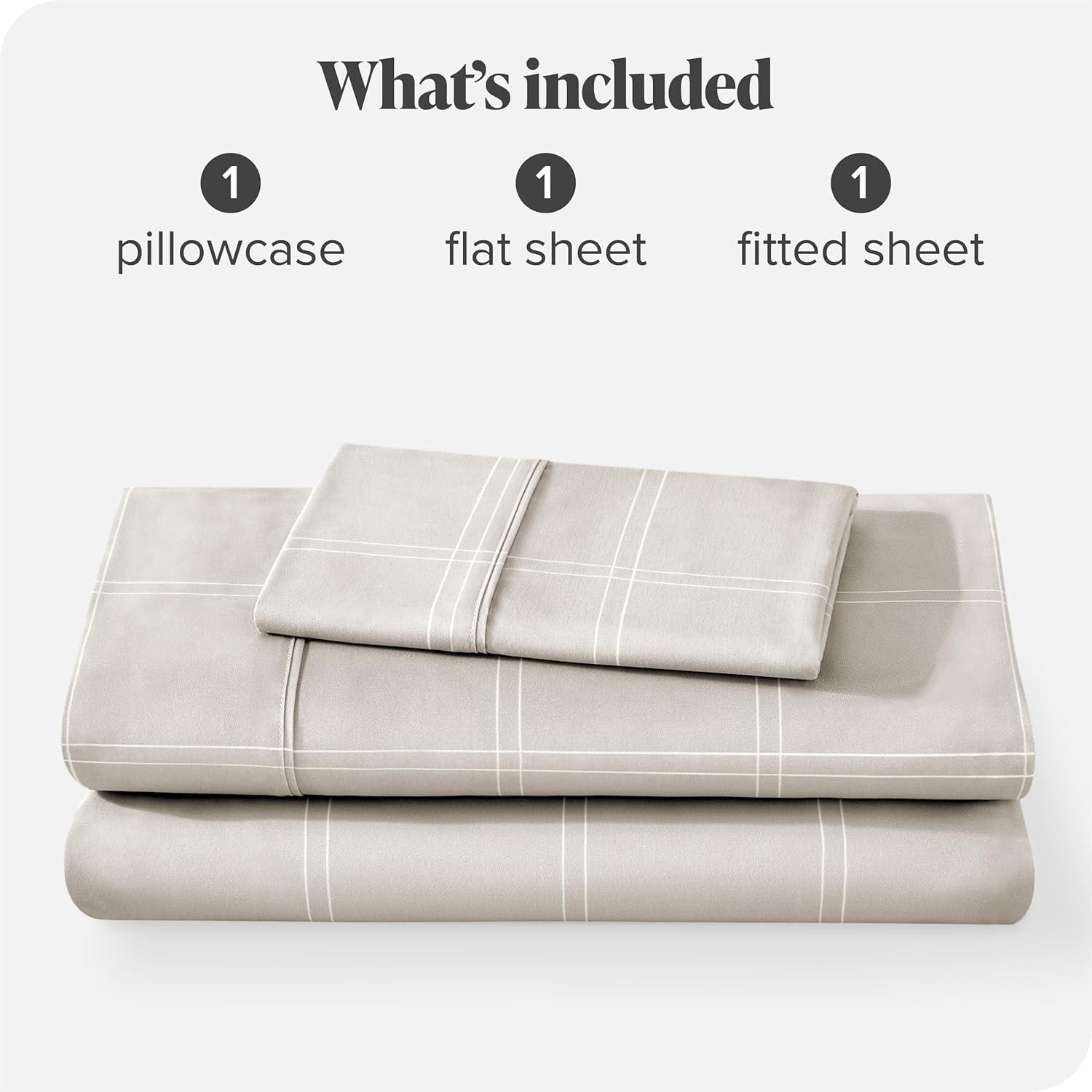 Bare Home Microfiber Geometric Sheet Set