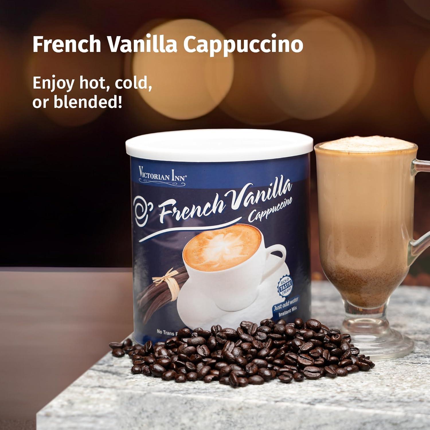 Victorian Inn French Vanilla Instant Cappuccino Mix, 32 oz