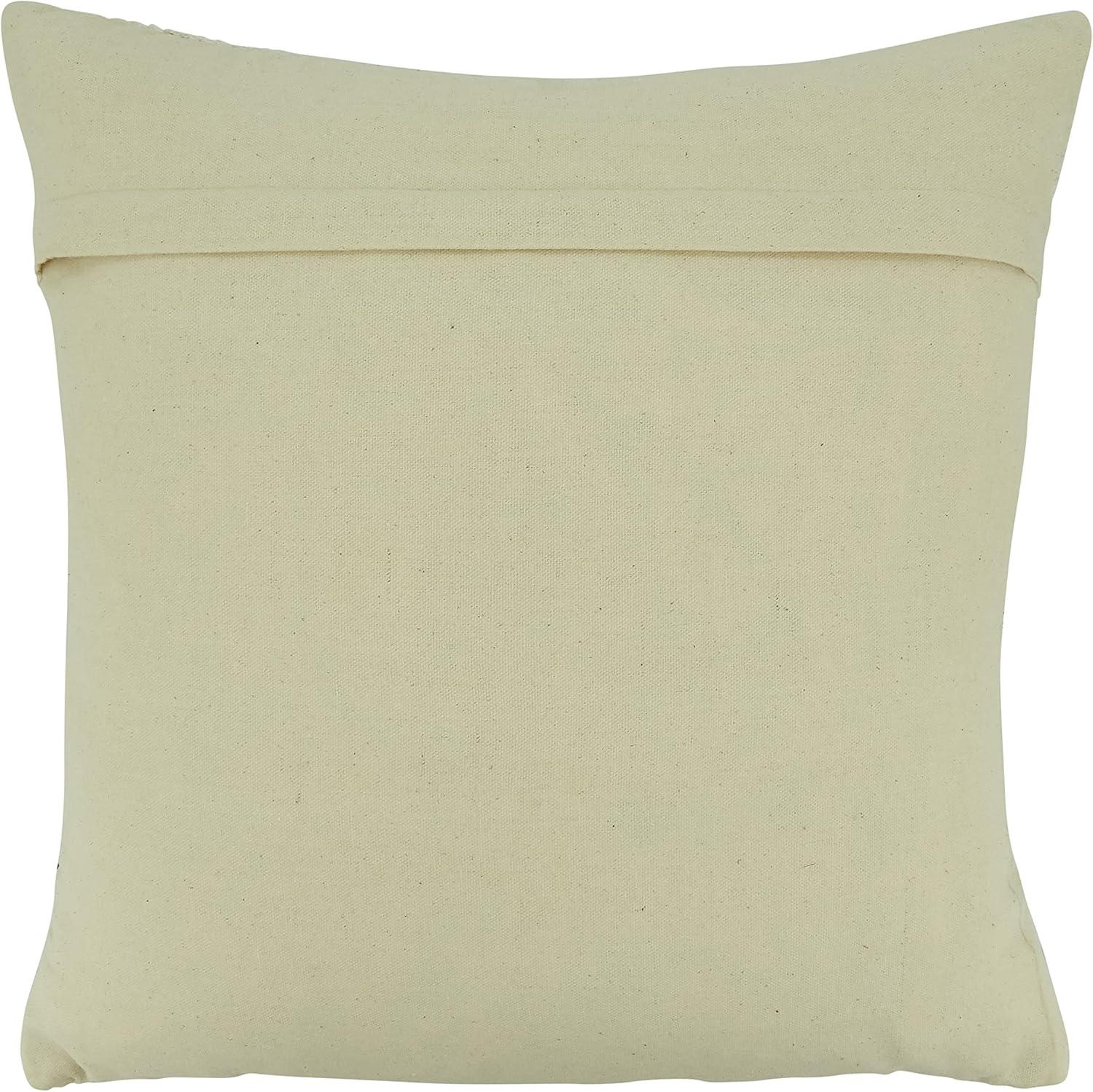 Saro Meir Design Striped Cotton Throw Pillow