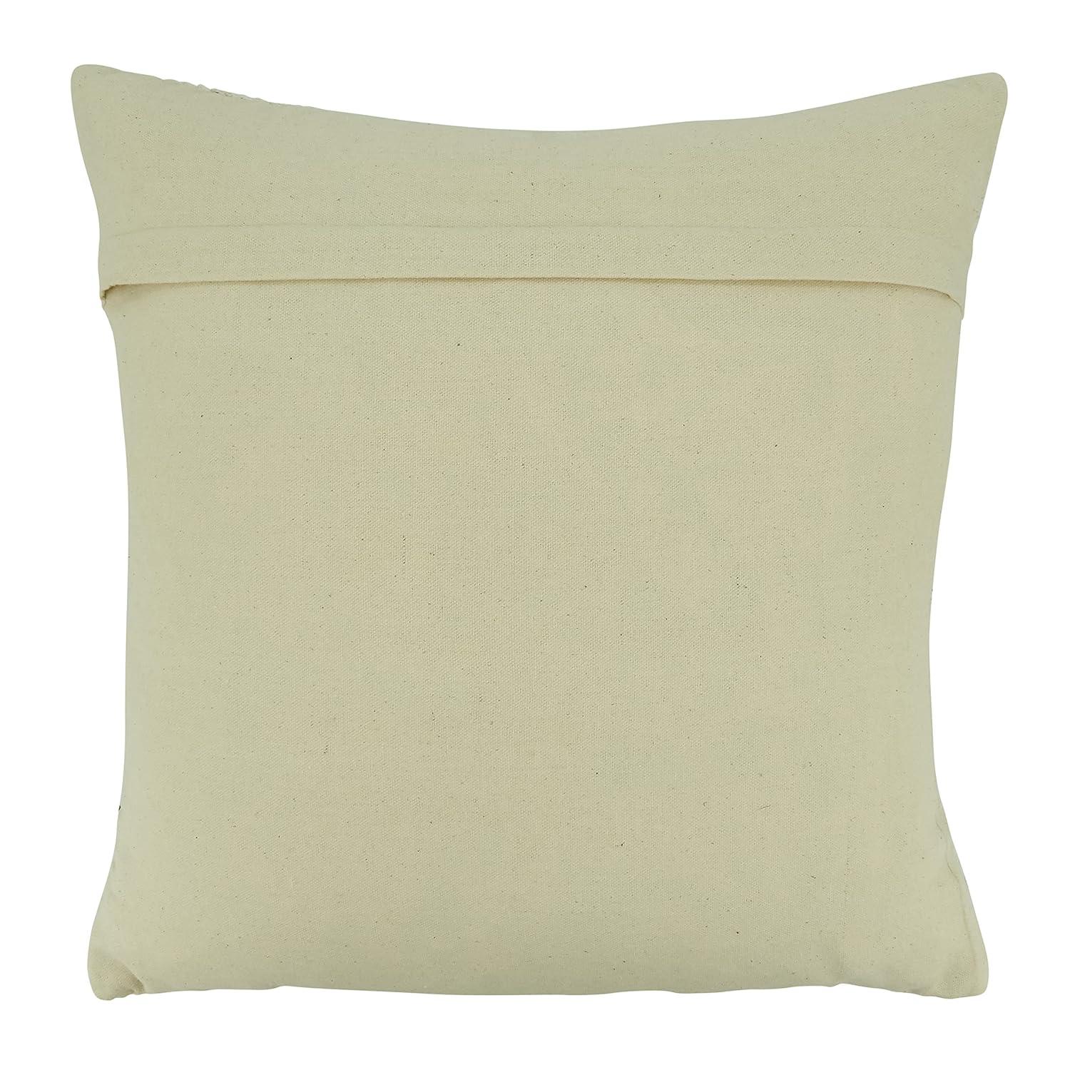 Saro Meir Design Striped Cotton Throw Pillow
