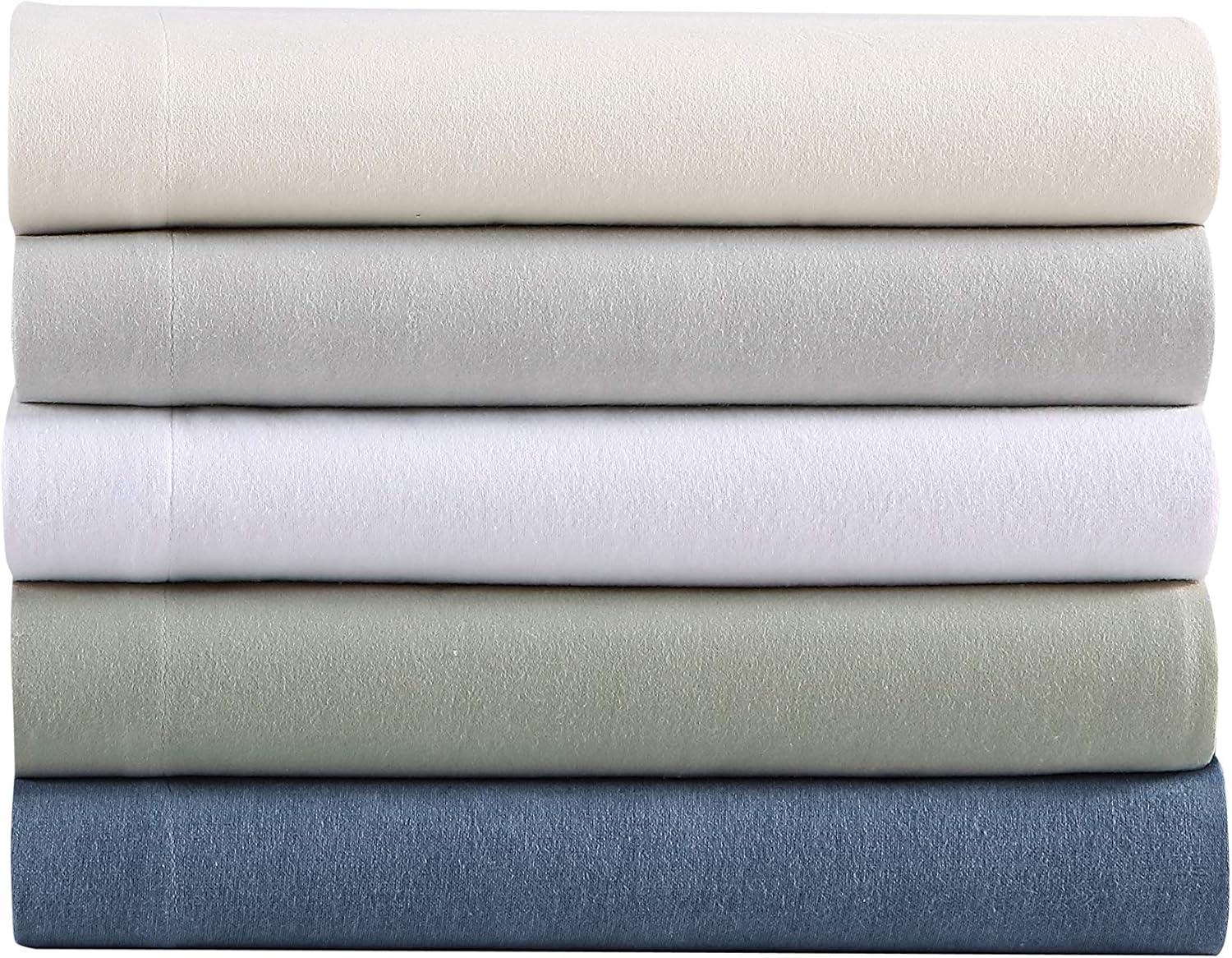 Solid Flannel Sheet Set - Eddie Bauer