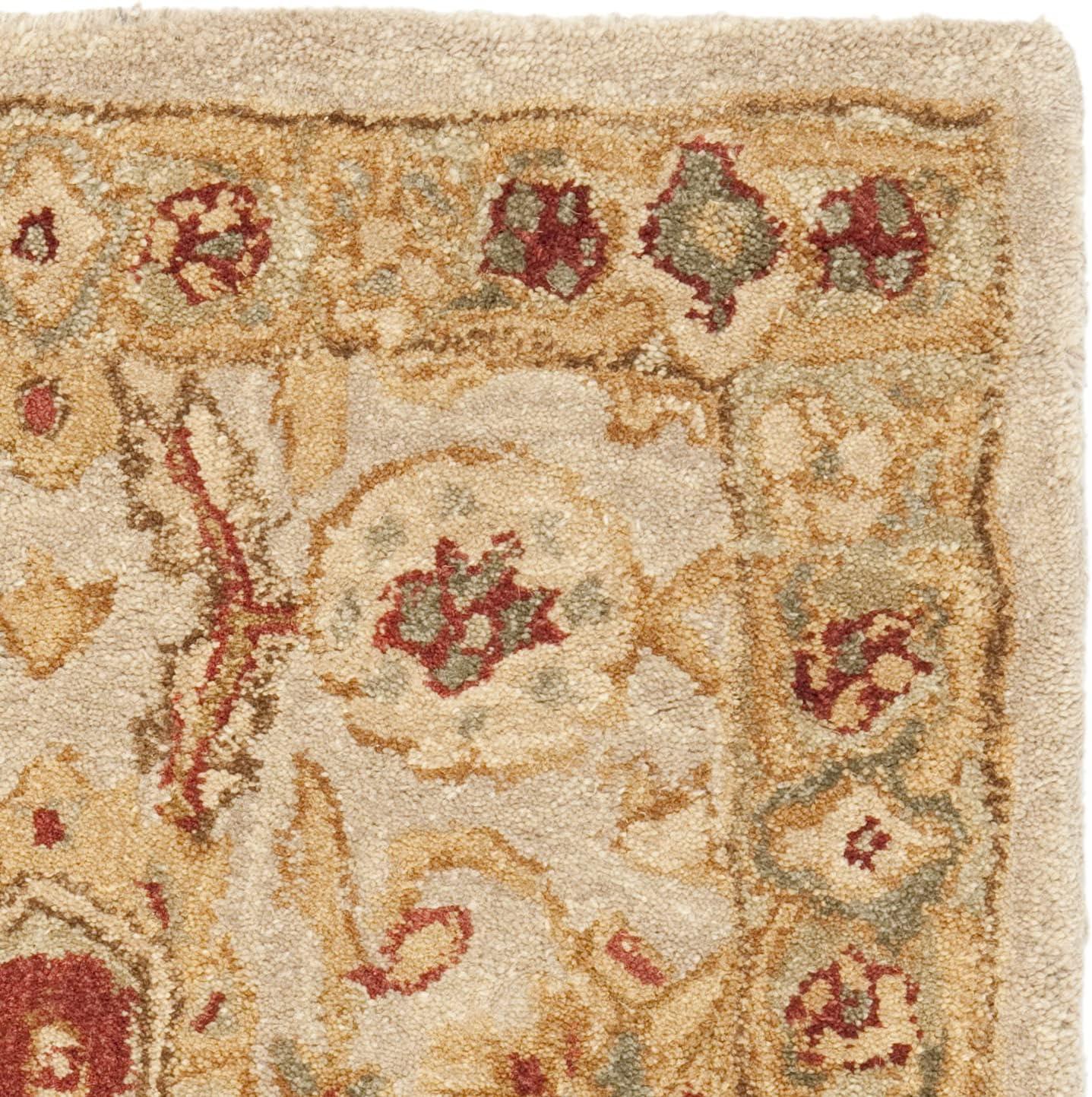 Anatolia AN516 Hand Tufted Indoor Accent Rug - Brown/Ivory - 2'x3' - Safavieh