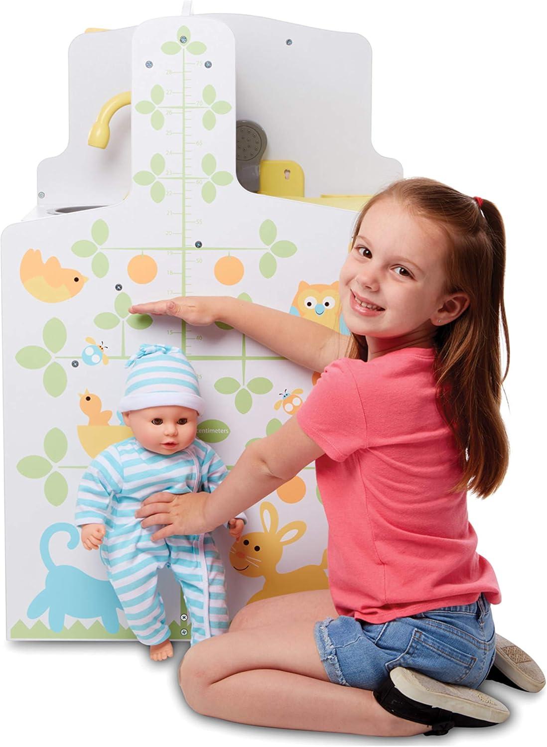 Melissa & Doug Mine to Love Baby Care Activity Center for Dolls - Kitchen, Nursery, Bathing-Changing