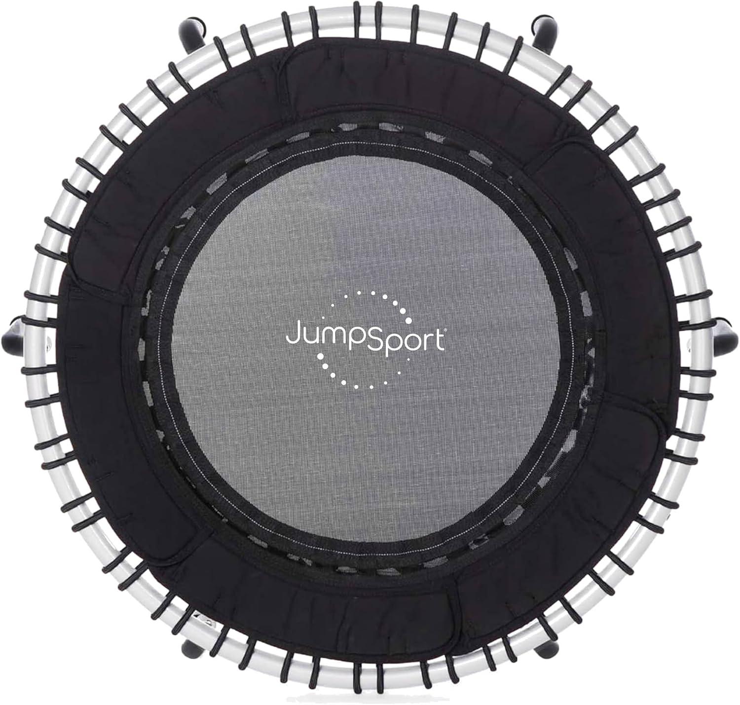 JumpSport 250 Workout Rebounder for Adults, 39" Mini Fitness Trampoline