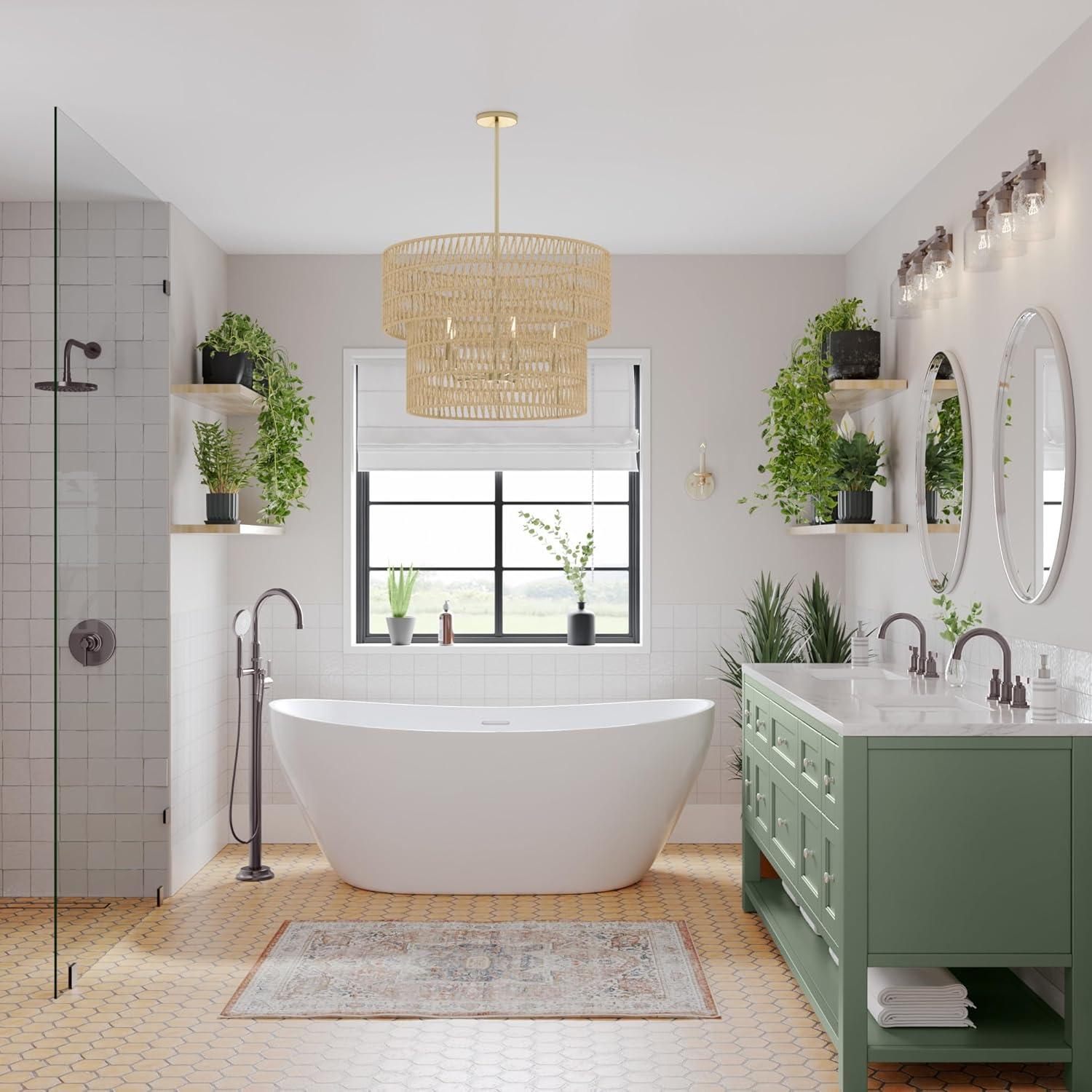 Greyfield 1.2 GPM Widespread Bathroom Faucet with Metal Lever Handles and Pop-Up Drain Assembly