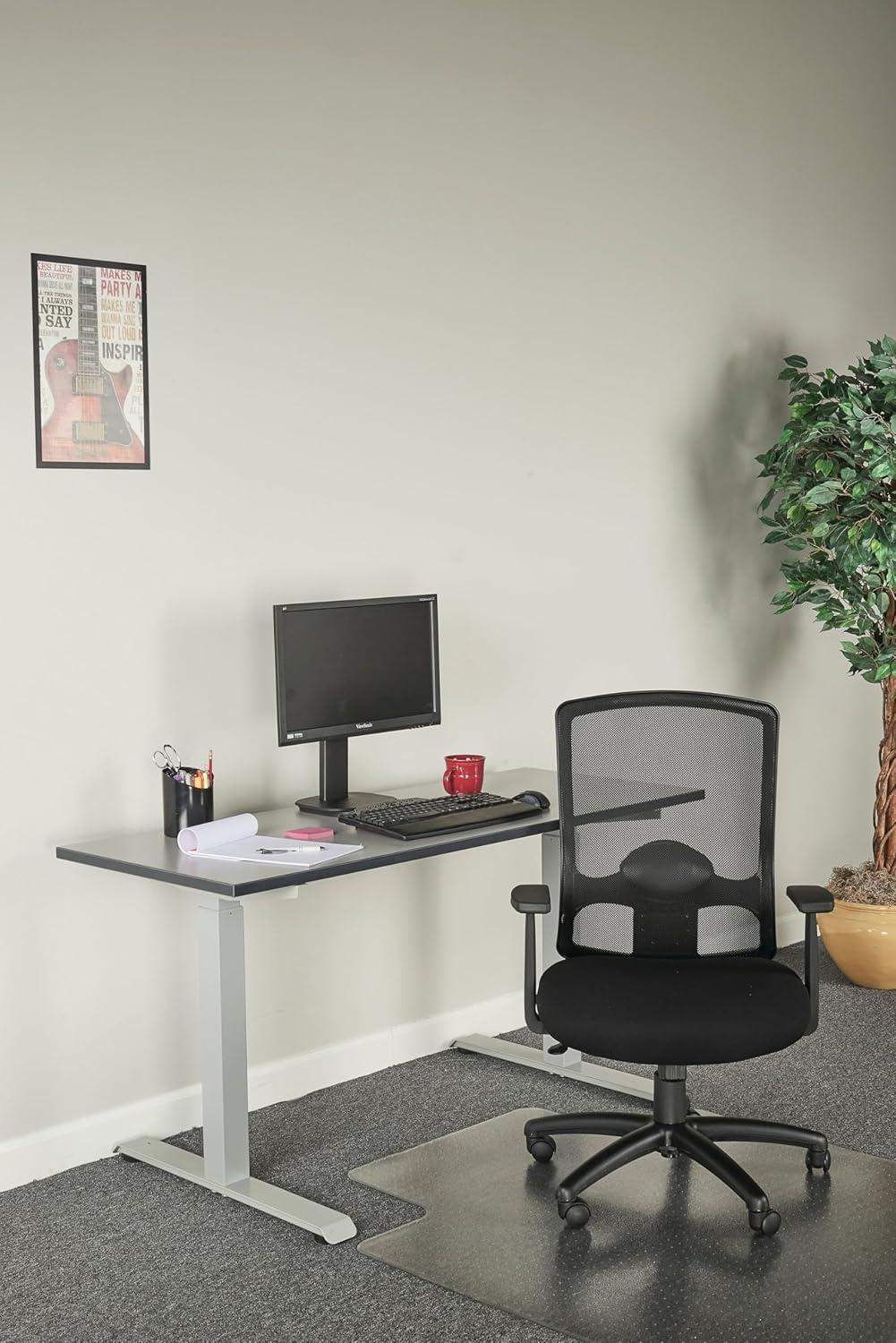 Black Mesh High-Back Swivel Executive Office Chair