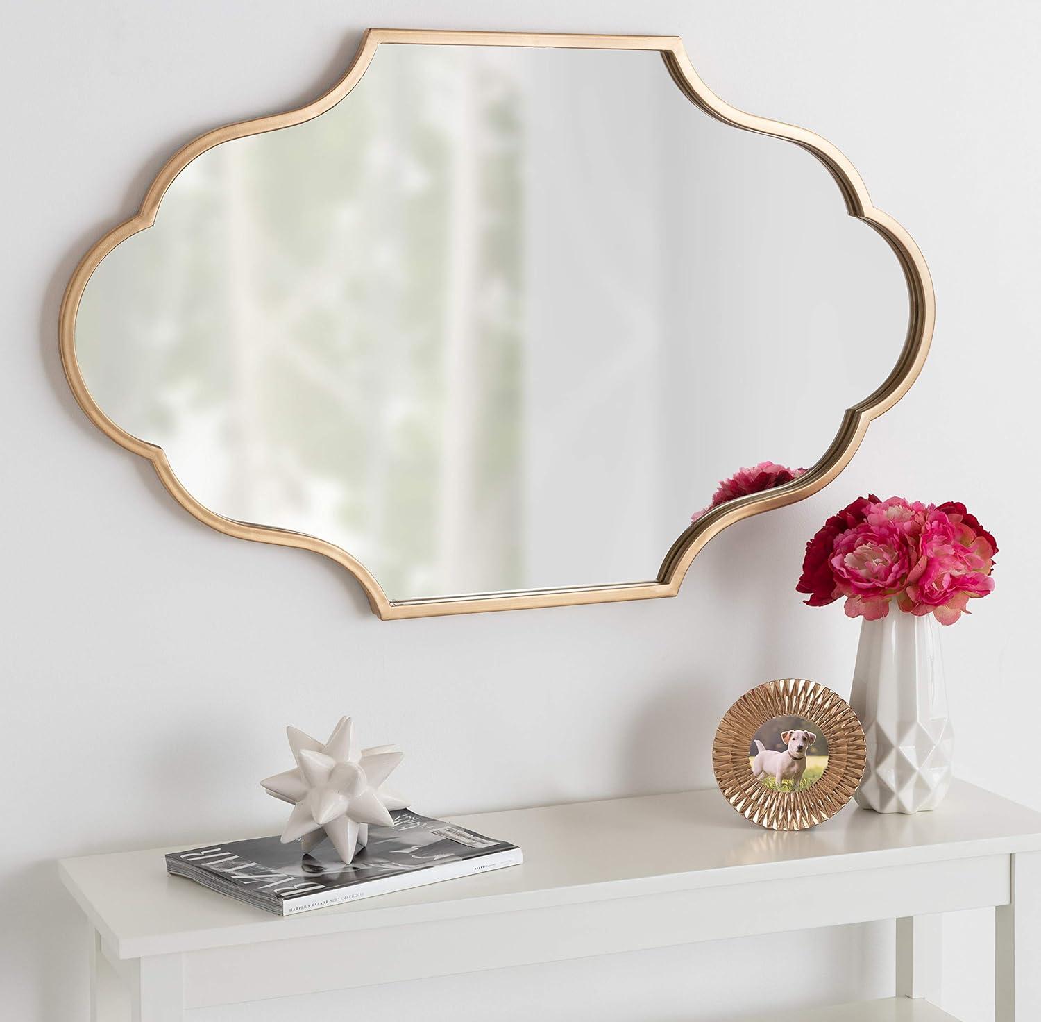 Rowla Framed Decorative Wall Mirror - Kate & Laurel All Things Decor