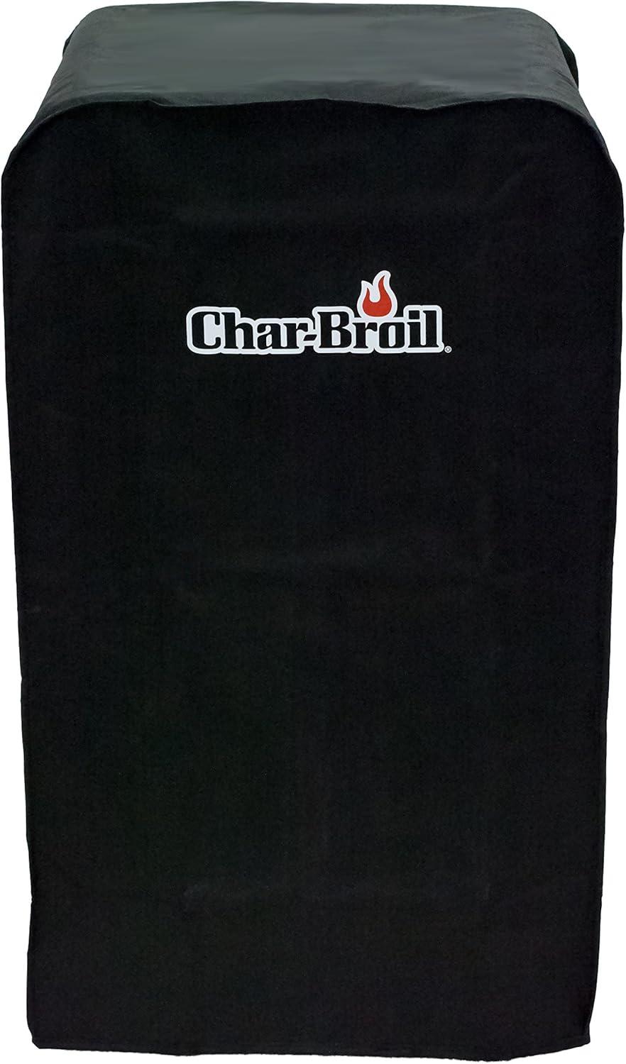 Black Heavy-Duty Polyester 30" Digital Electric Smoker Cover