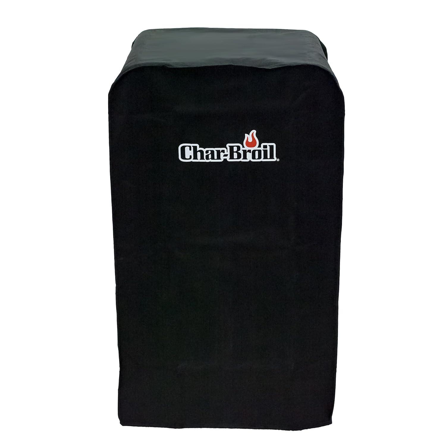 Black Heavy-Duty Polyester 30" Digital Electric Smoker Cover