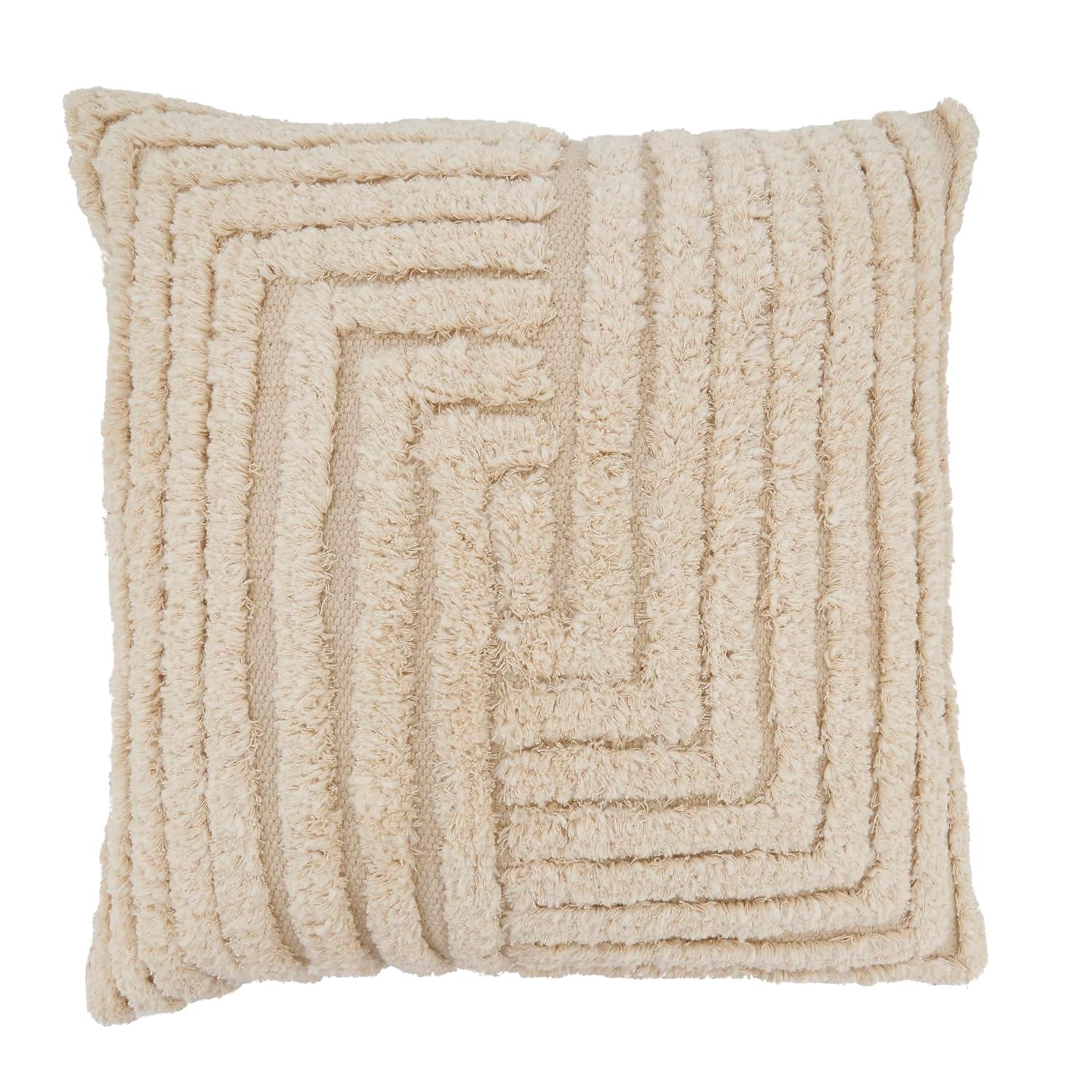 Saro Adelaide Collection Cotton Throw Pillow