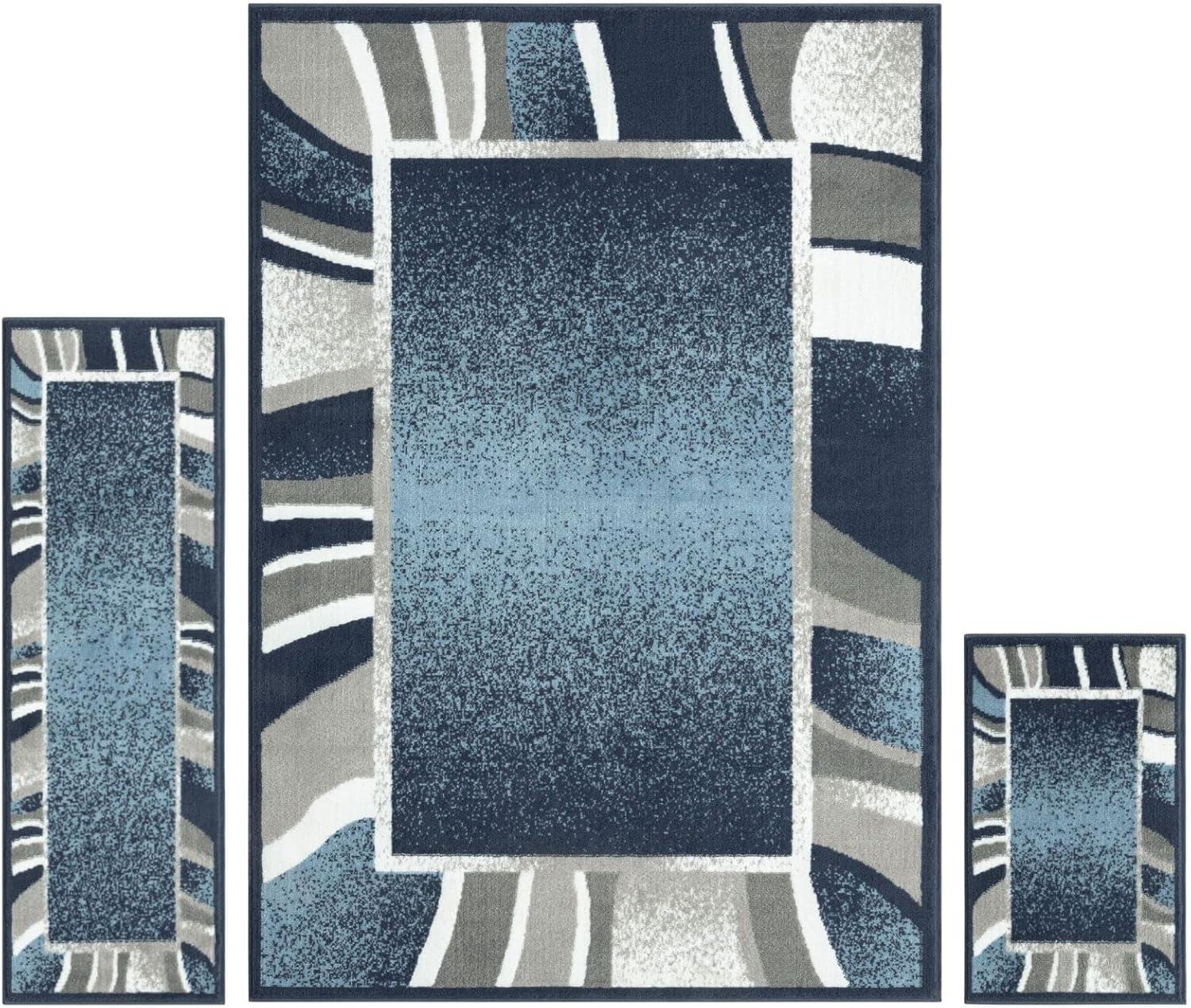 Home Dynamix Ariana Konya Contemporary Abstract Border Area Rug