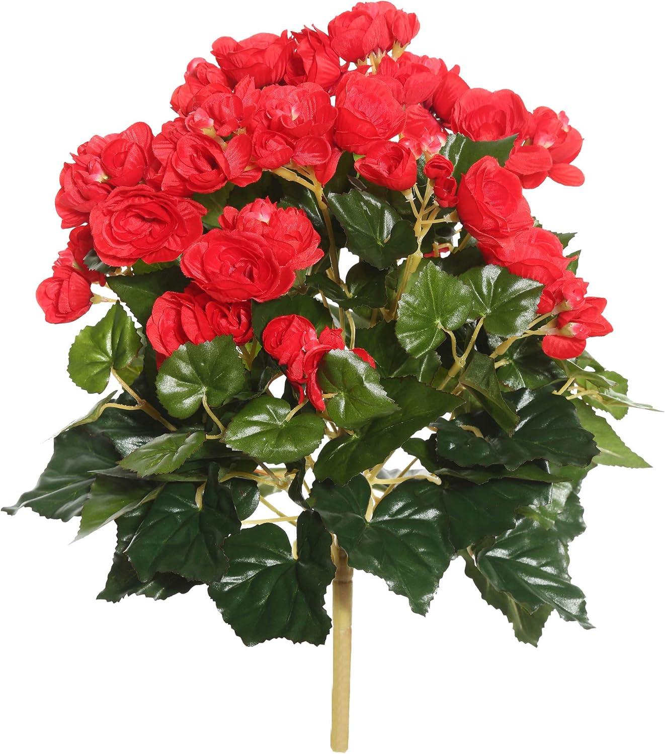 Primrue Artificial Polyester Begonia Bush