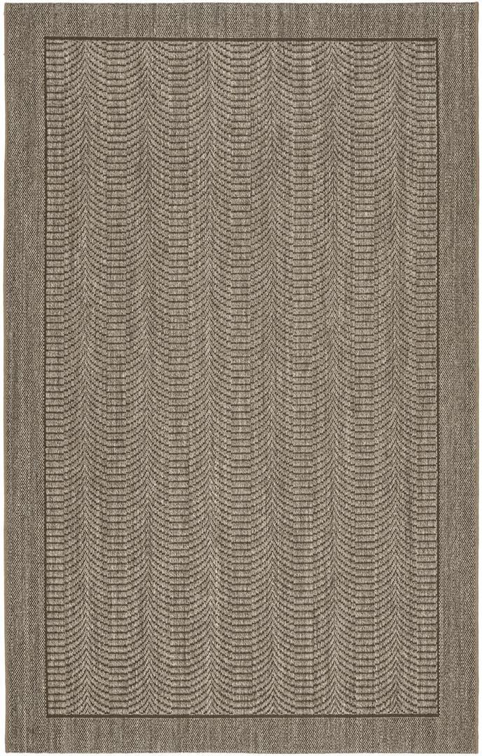 Palm Beach PAB360 Power Loomed, Jacquard Weave Indoor Accent Rug - 3'x5' - Beige/Beige - Safavieh