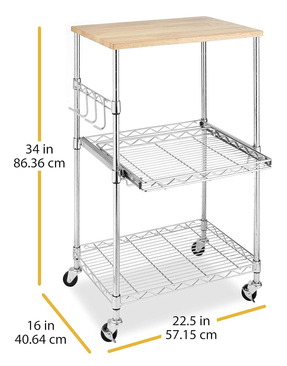 Whitmor, Inc Deluxe Kitchen Cart