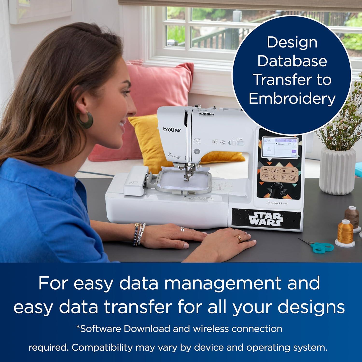 Brother LB5500S Star Wars 2-in-1 Combo Sewing & Embroidery Machine