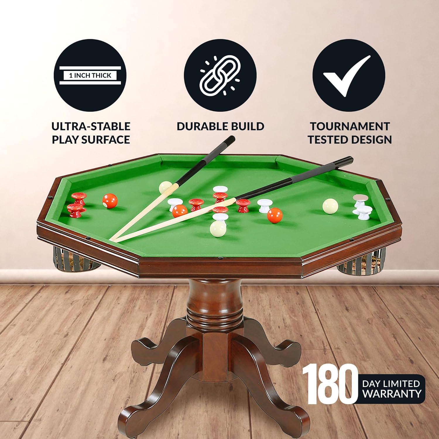 Hathaway Games Kingston 48" 8 - Player Poker Table