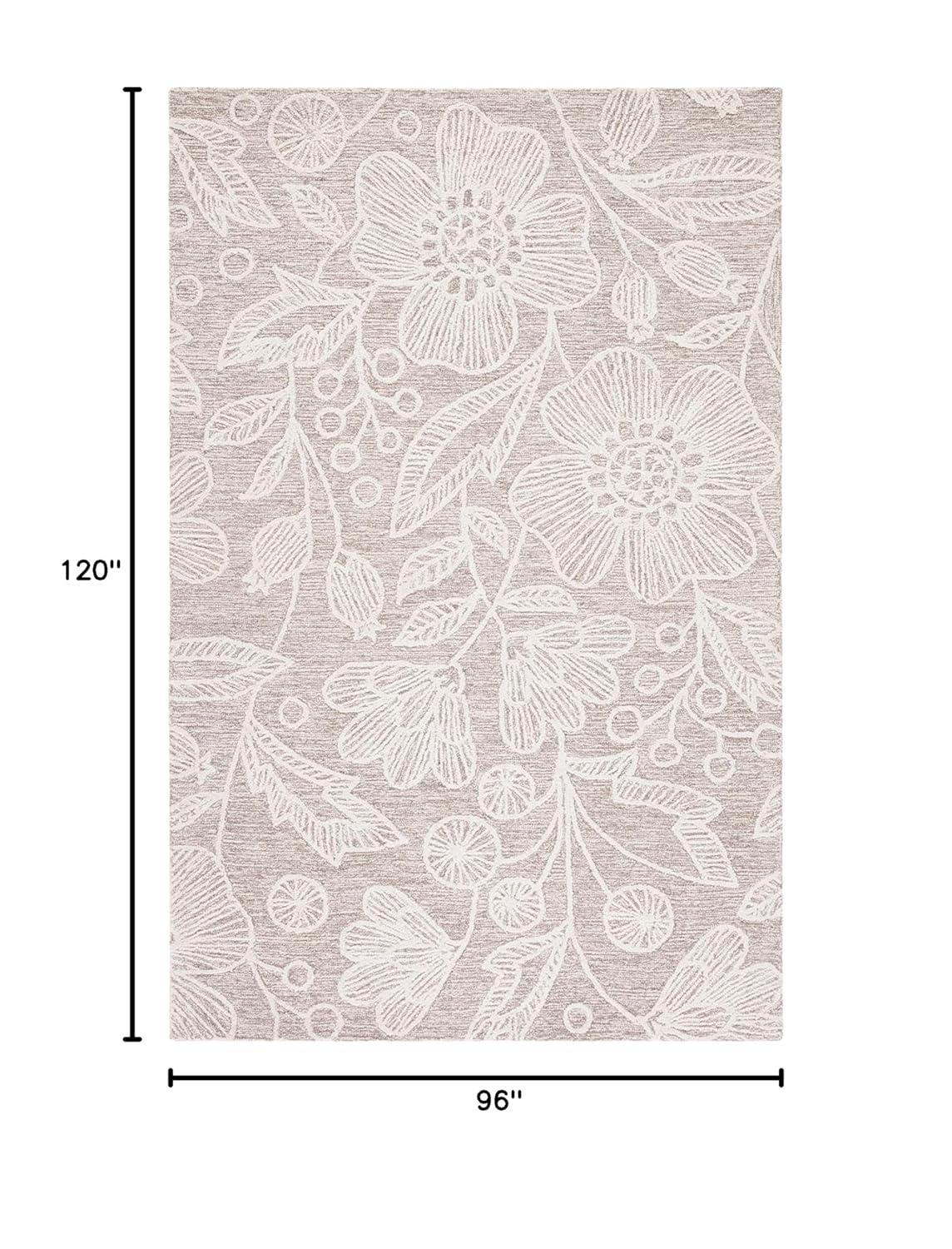 Jardin JAR727 Hand Tufted Area Rug - Natural/Ivory - 8'x10' - Safavieh.